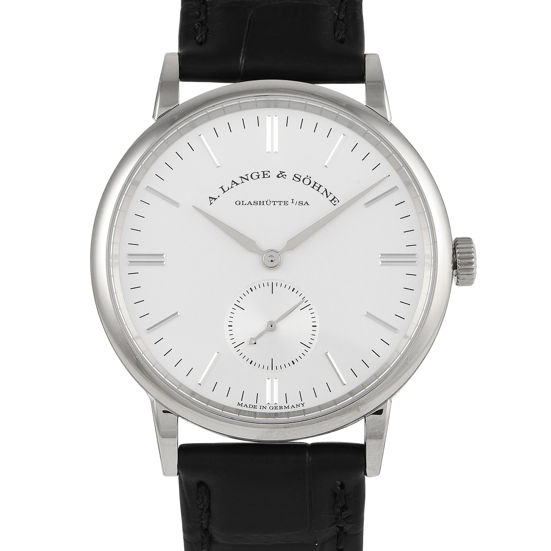 A. Lange & Sohne A. Lange & Sohne Saxonia White Gold Watch 219.026