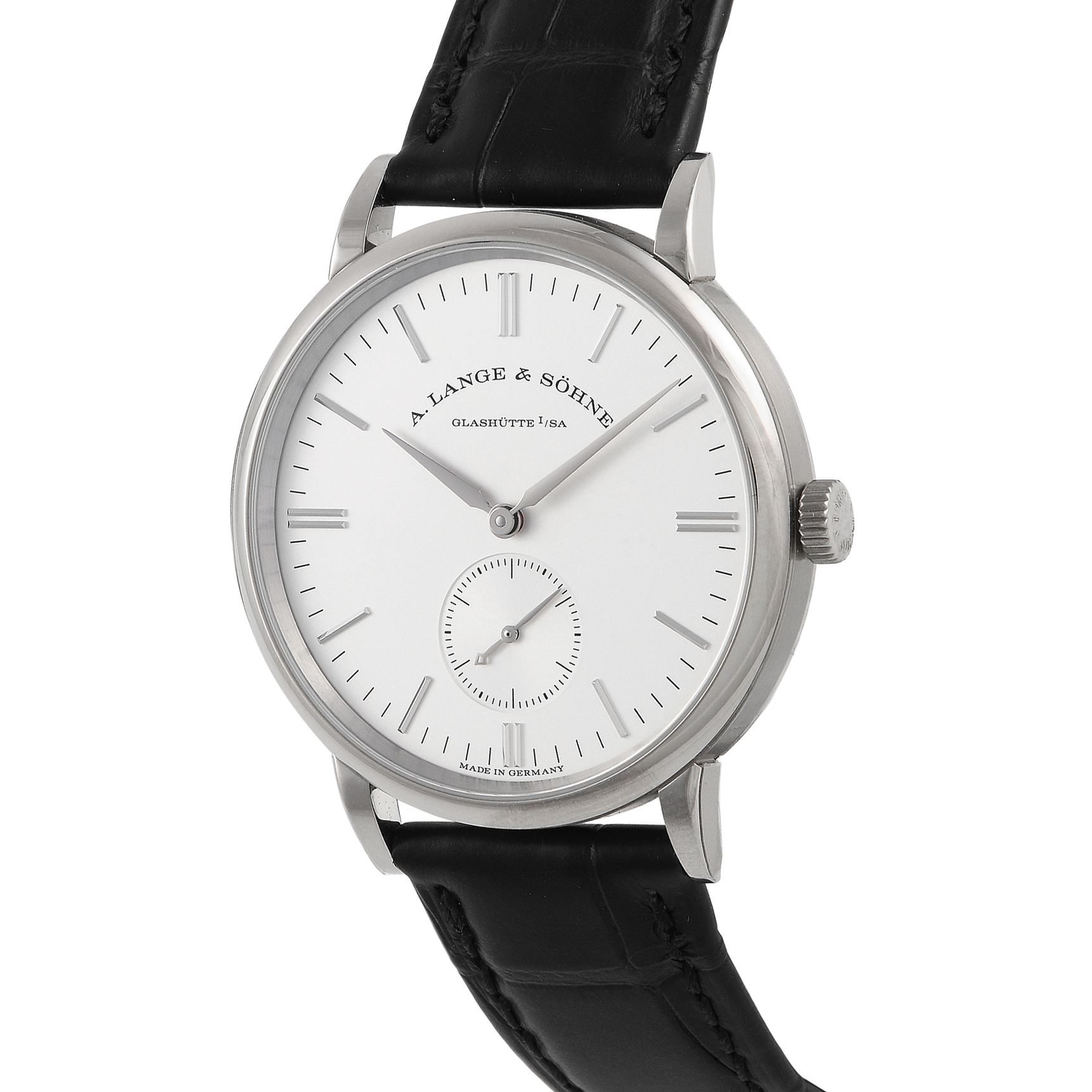 A. Lange & Sohne A. Lange & Sohne Saxonia White Gold Watch 219.026