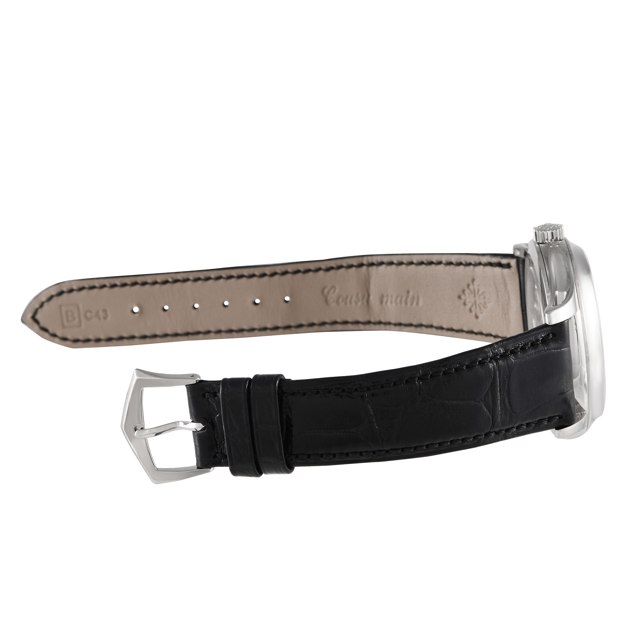 Patek Philippe Complications Moon Phase Annual Calendar Watch 5205G-013