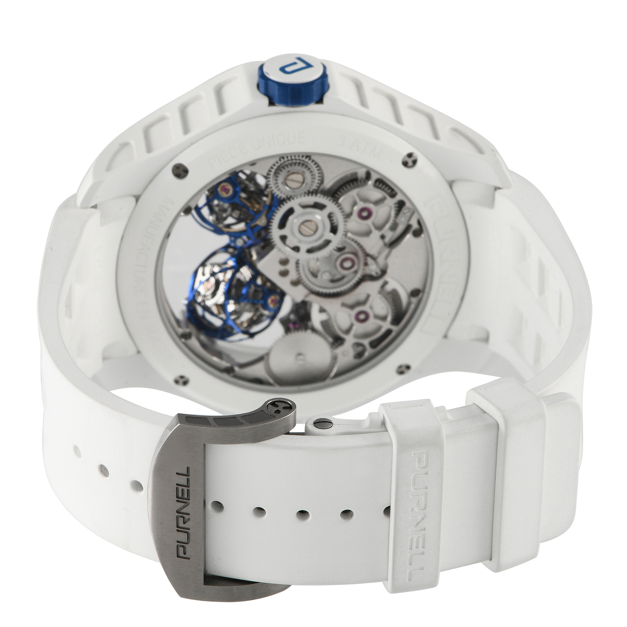 Purnell Escape II White Ceramic Piece Unique Watch