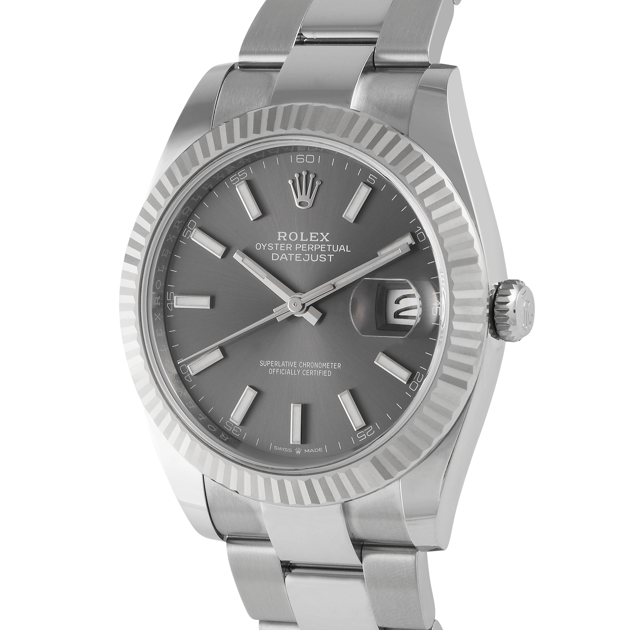 Rolex Datejust 41 Slate Dial Watch 126334