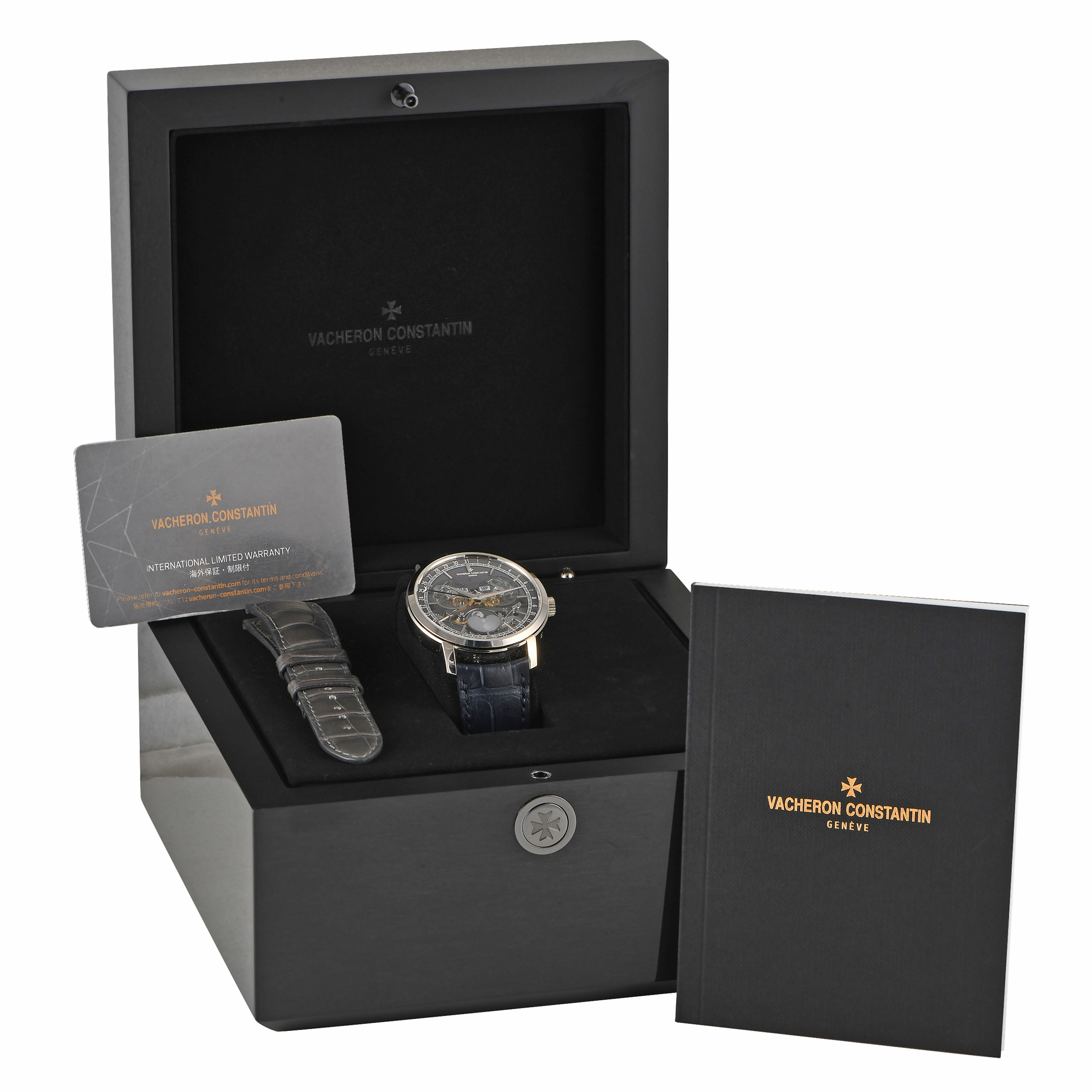 Vacheron Constantin Traditionnelle Complete Calendar Openface Watch 4020T/000G-B655