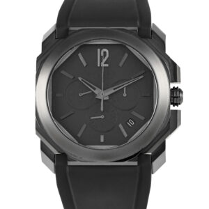 Bvlgari Octo L’Originale Chronograph All Black Watch 103027