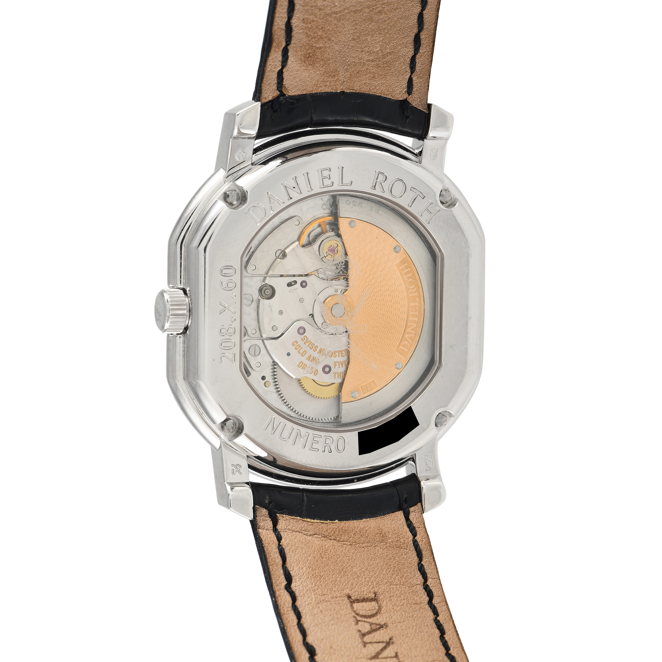 Daniel Roth Datomax Khanjar 18K White Gold Automatic Watch 208.X.60