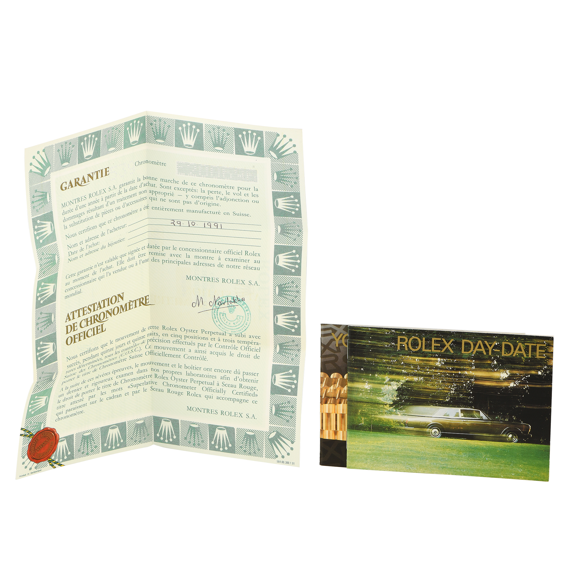 Rolex Day-Date 36 Khanjar Diamond Yellow Gold Watch 18348