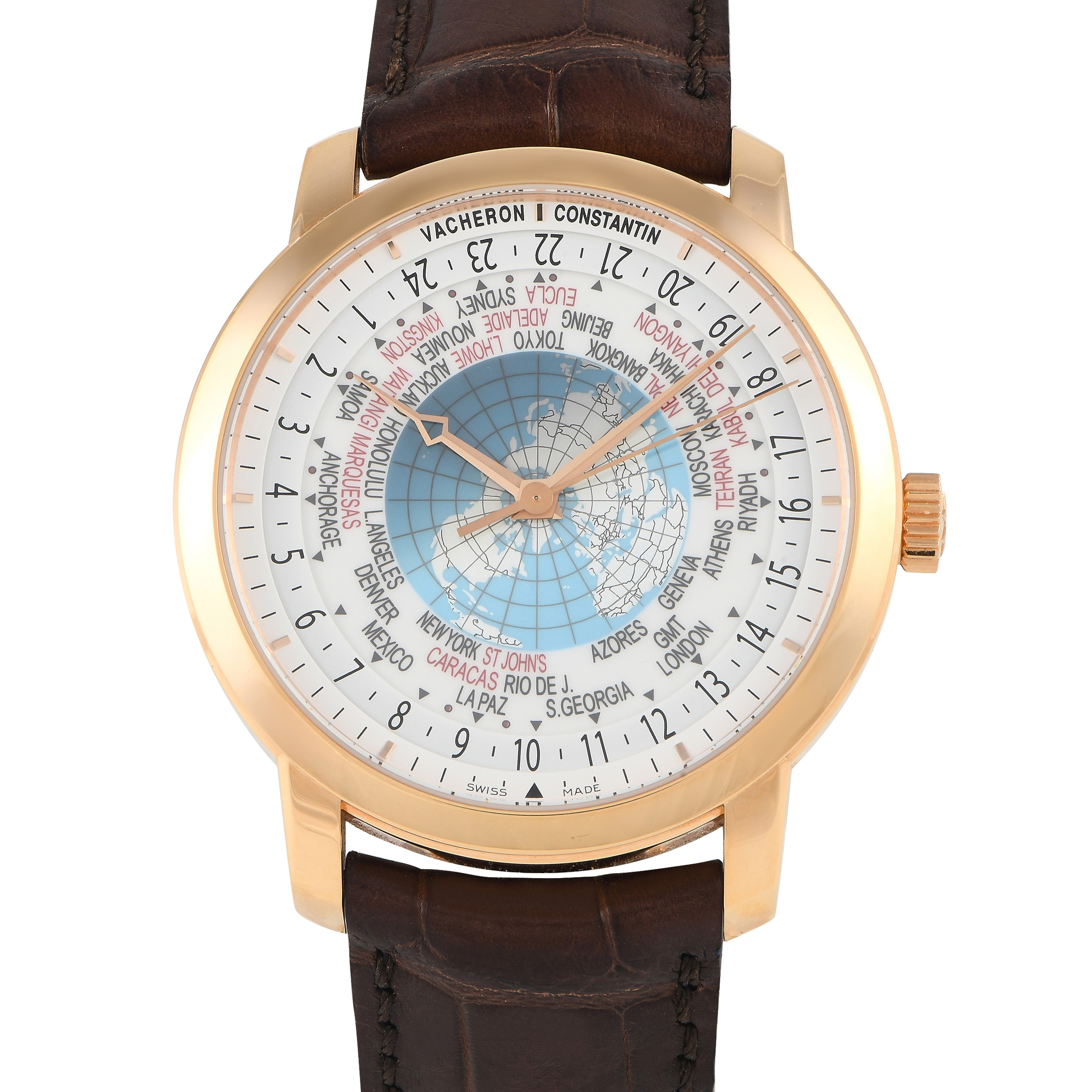 Vacheron Constantin Patrimony Traditionelle World Time Watch 86060/000R-9640