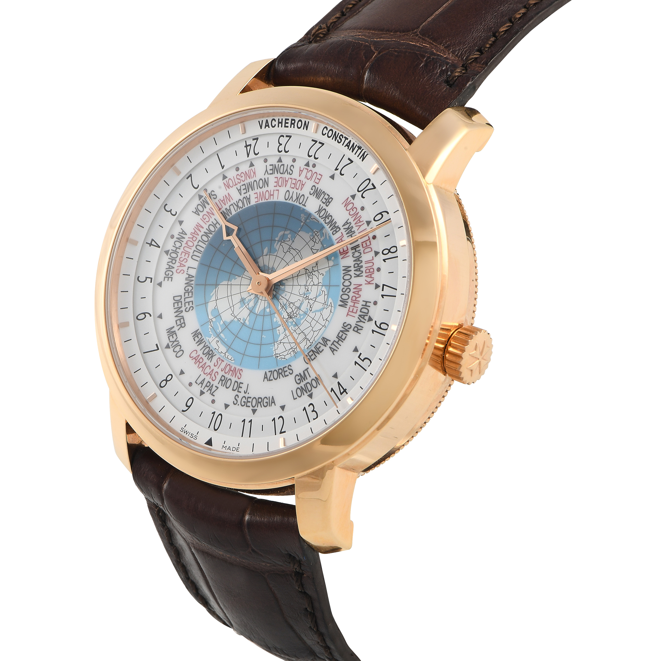 Vacheron Constantin Patrimony Traditionelle World Time Watch 86060/000R-9640