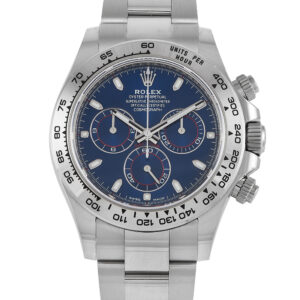 Rolex Daytona White Gold Blue Dial Watch 116509