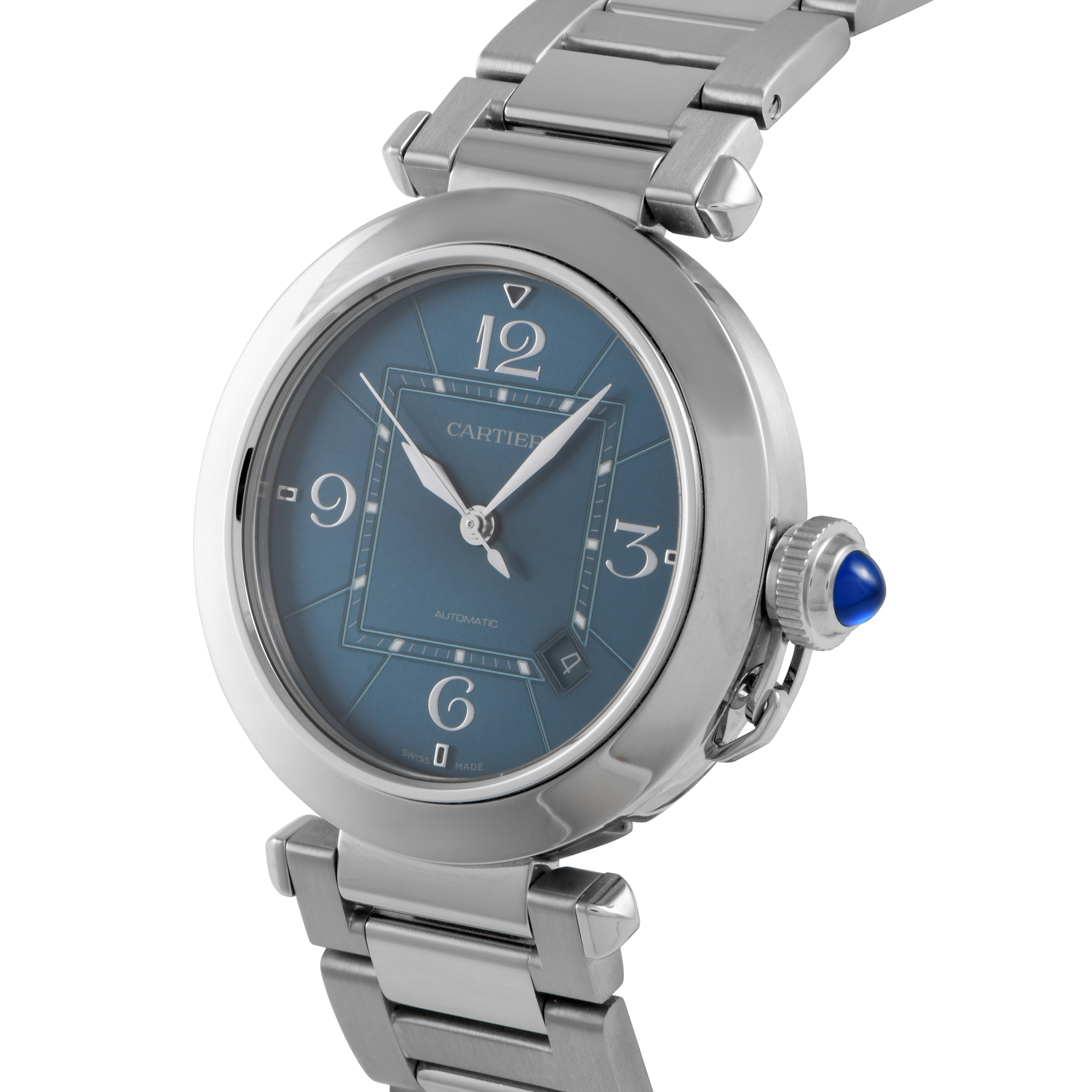 Cartier Pasha de Cartier Blue Dial Watch WSPA0038