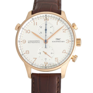 IWC Portuguese Rattrapante Split Second Chronograph Watch IW3712-003