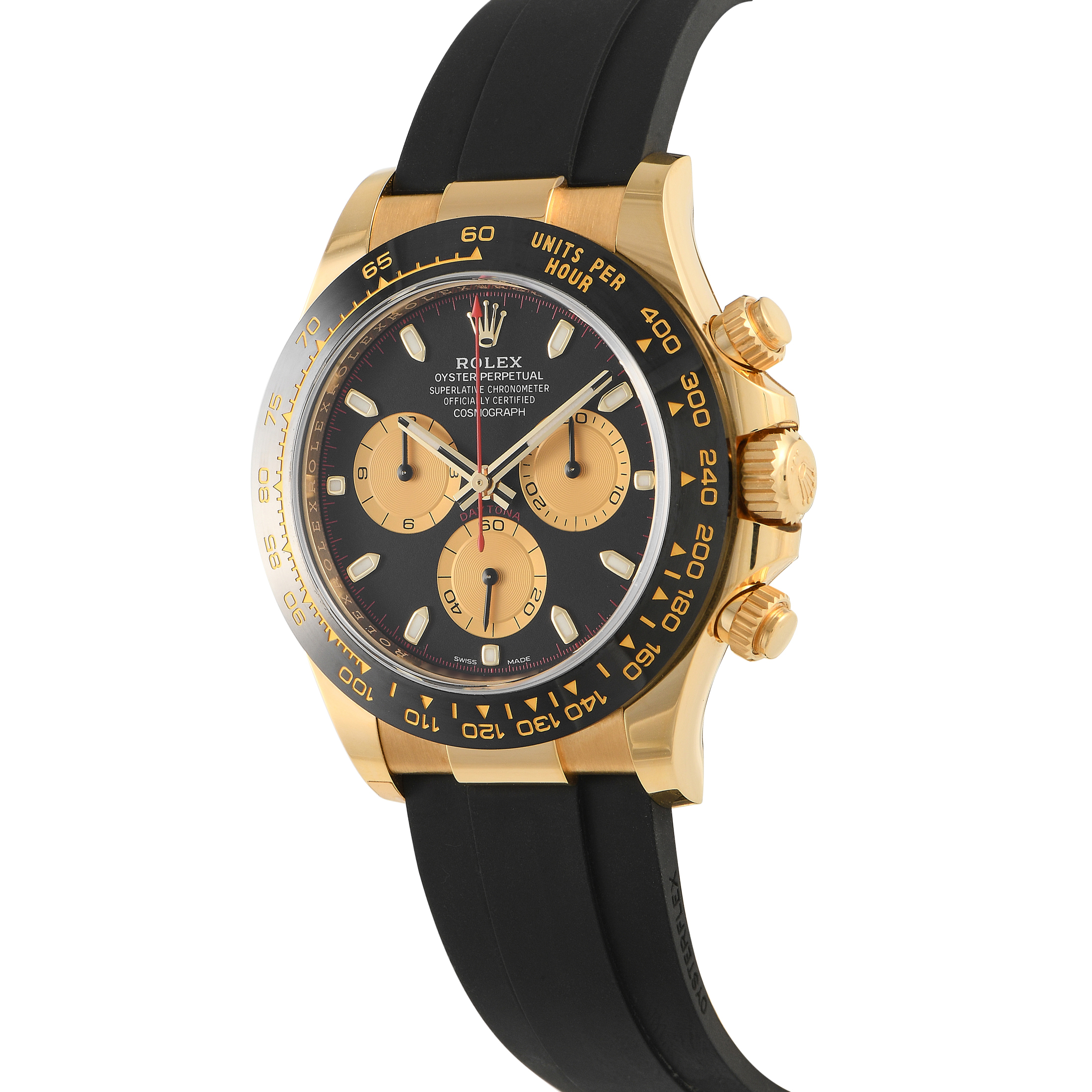 Rolex Daytona Yellow Gold Watch 116518LN