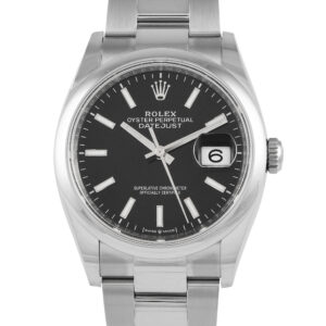 Rolex Datejust 36 Black Dial Watch 126200