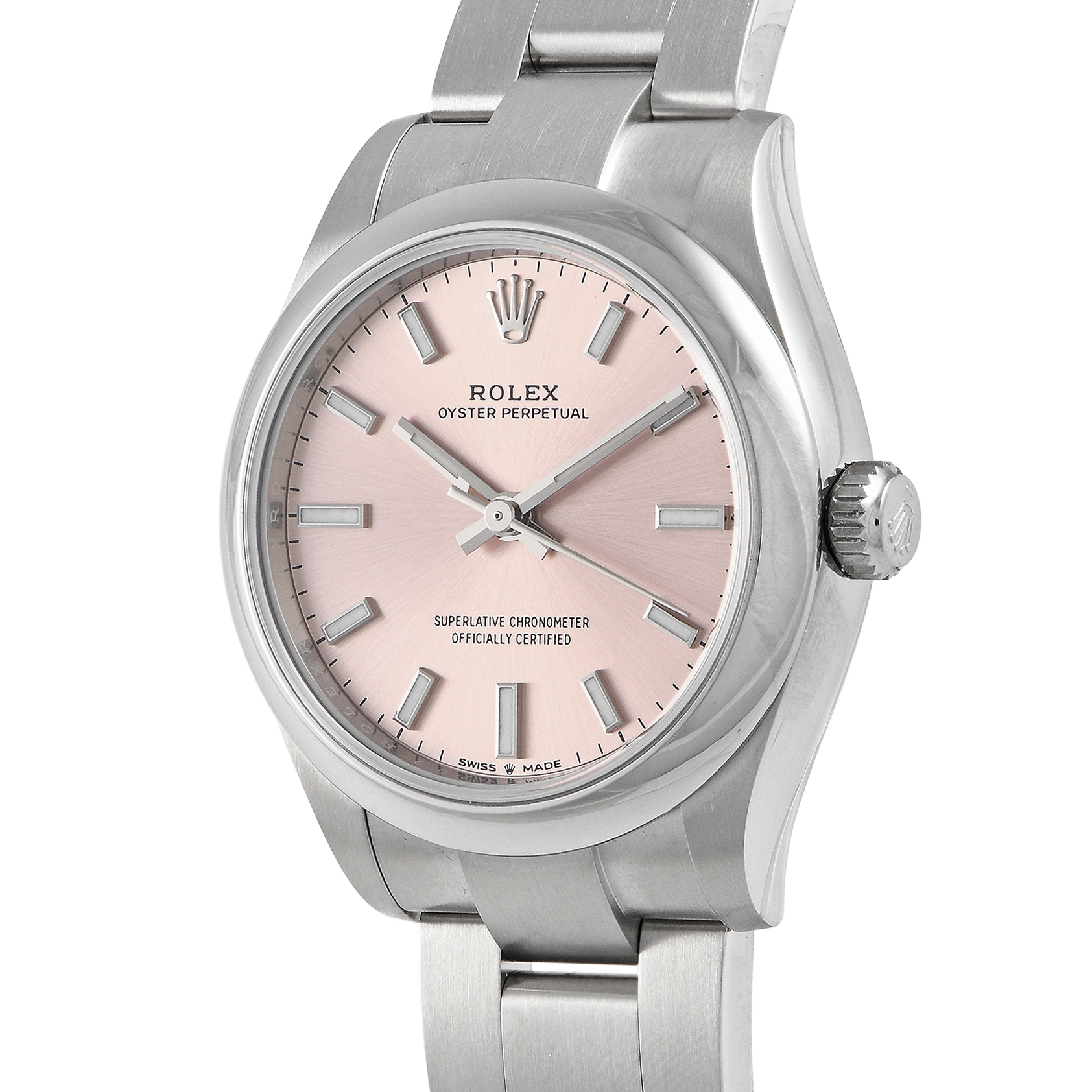 Rolex Oyster Perpetual 31 Pink Dial Watch 277200