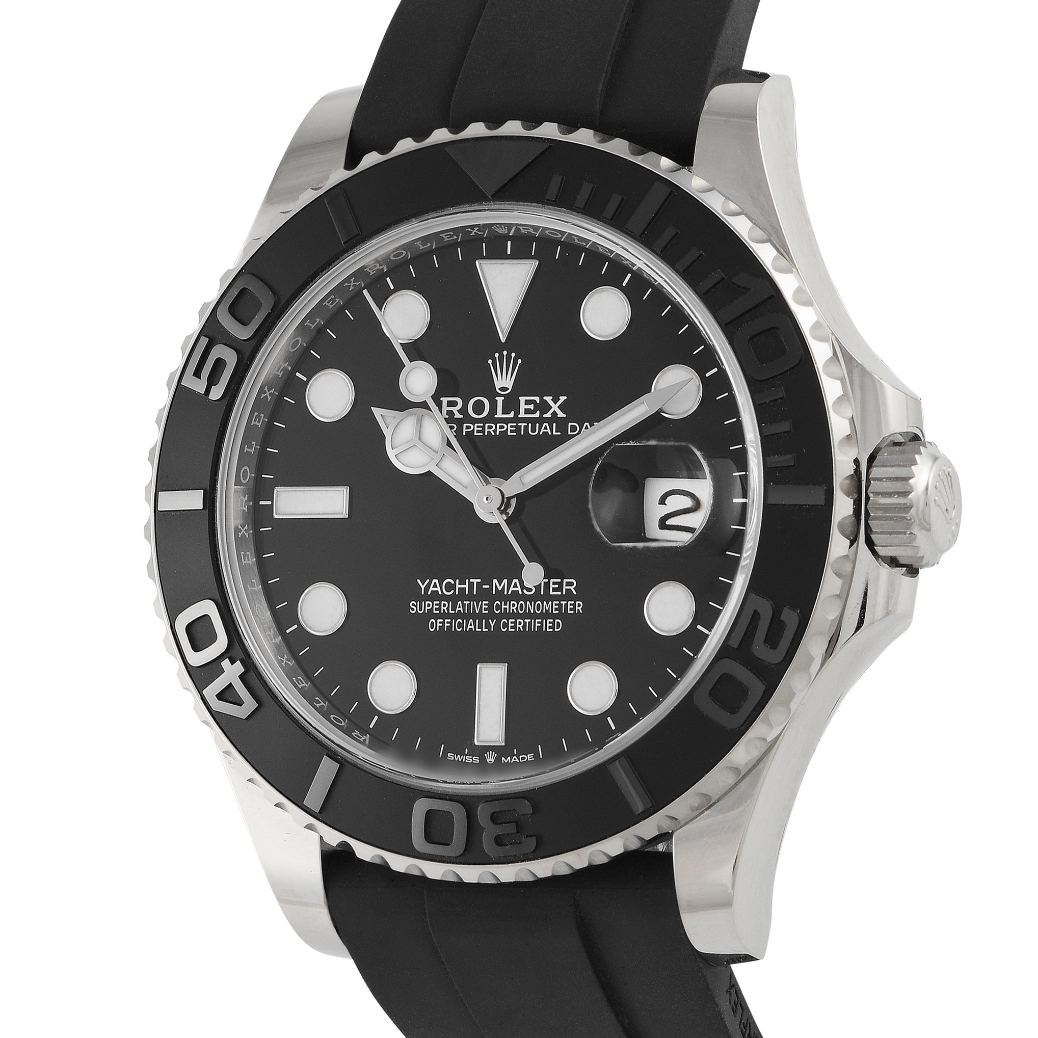 Rolex Yacht-Master 42 White Gold Watch 226659