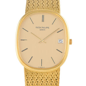Patek Philippe Vintage Ellipse Jumbo 18K Yellow Gold Watch 3605/001