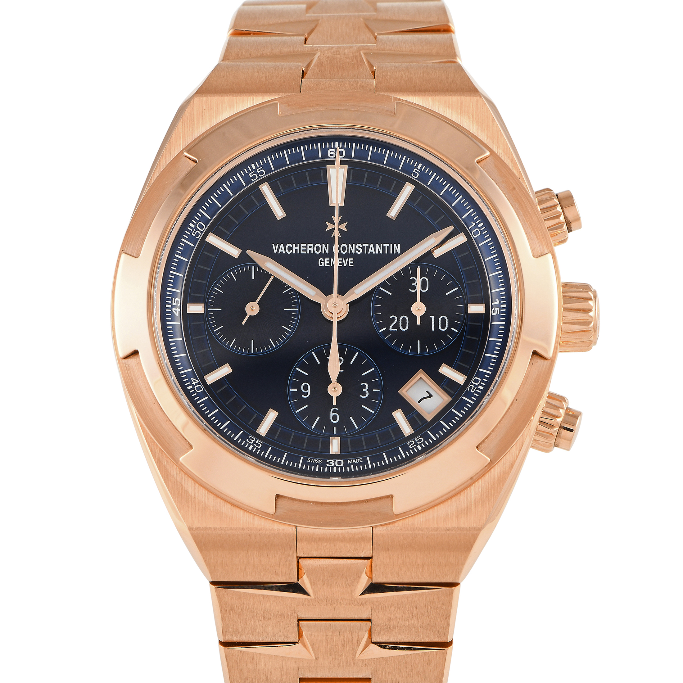 Vacheron Constantin Overseas Chronograph Pink Gold Watch 5520V/210R-B952