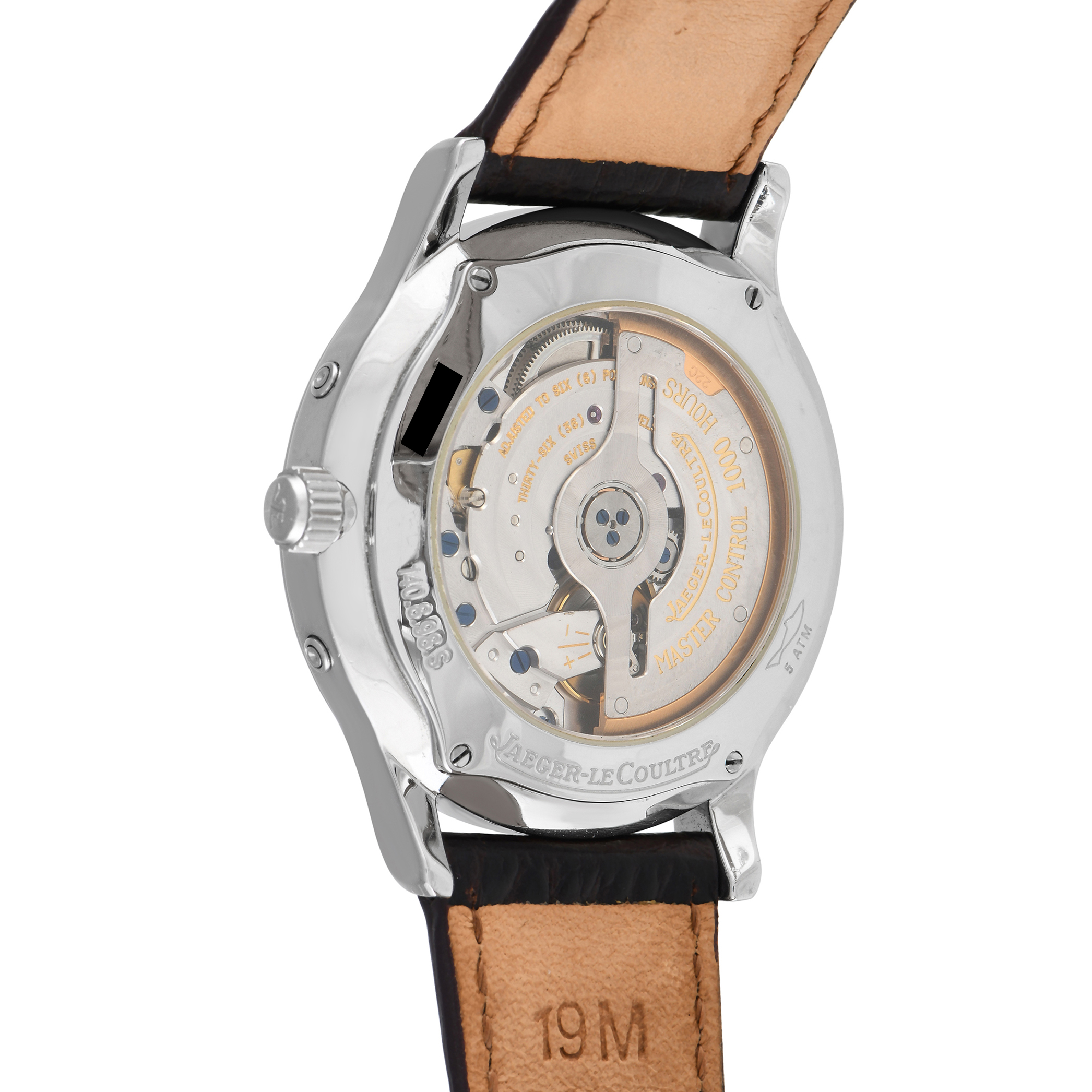 Jaeger-LeCoultre Master Calendar Triple Date Moon Phase Watch 140.8.98.S