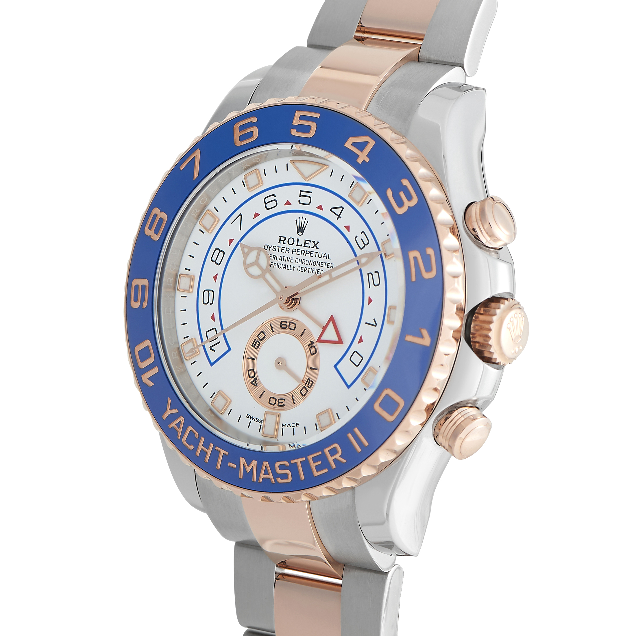 Rolex Yacht-Master II Watch 116681 - 44mm - White - -