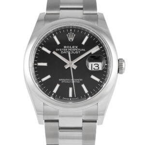 Rolex Datejust 36 Black Dial Watch 126200