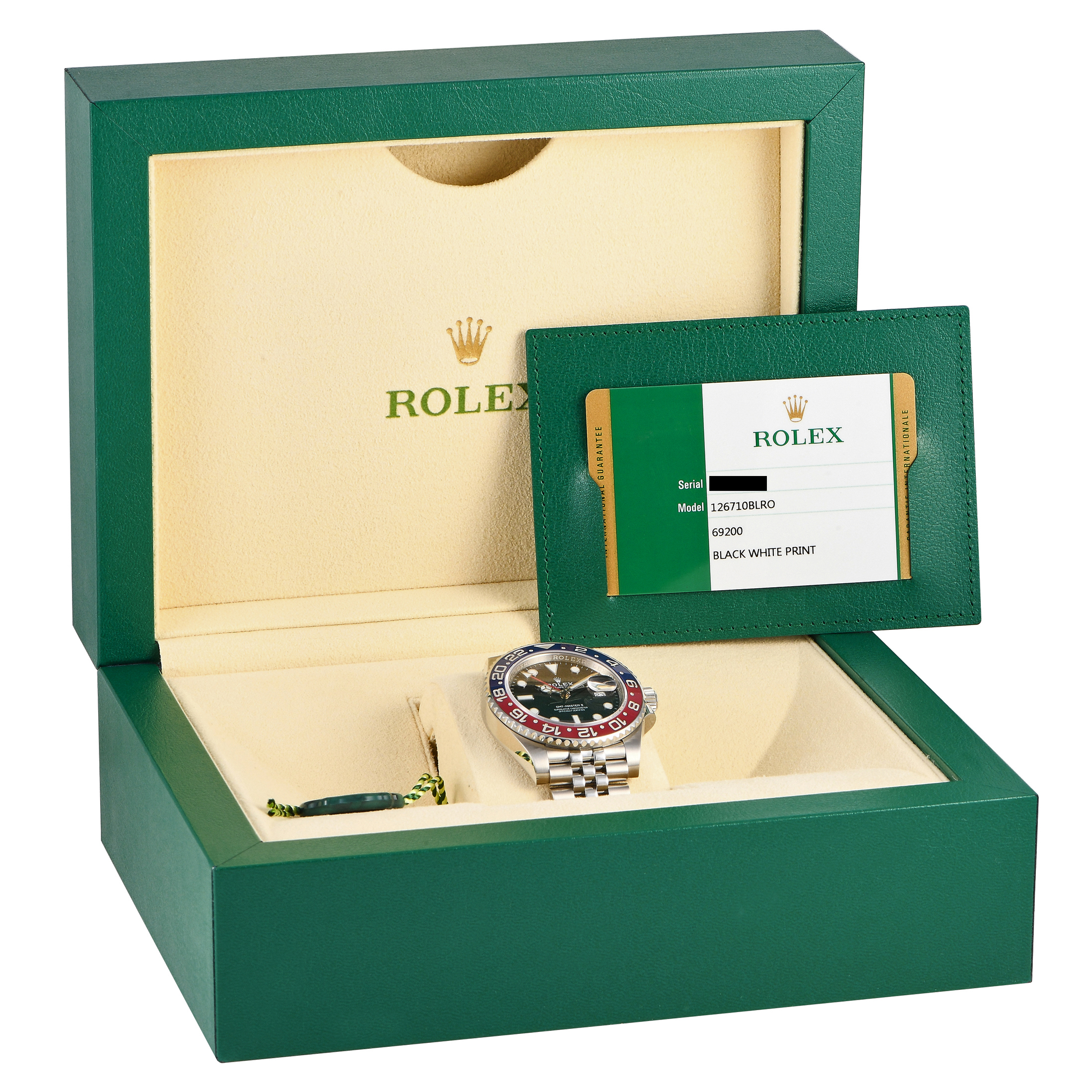 Rolex GMT-Master II Watch 126710BLRO