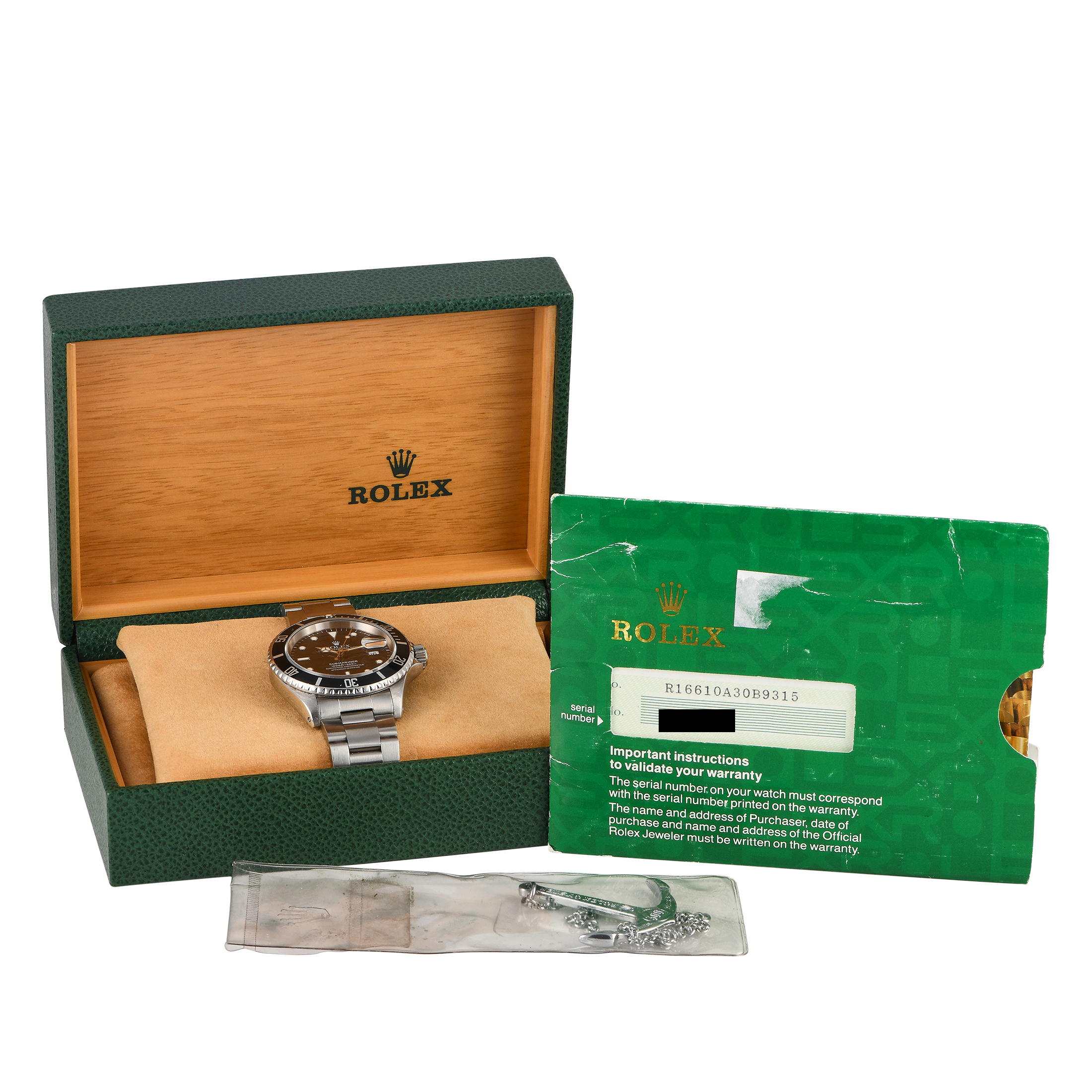 Rolex Submariner Date Watch 16610