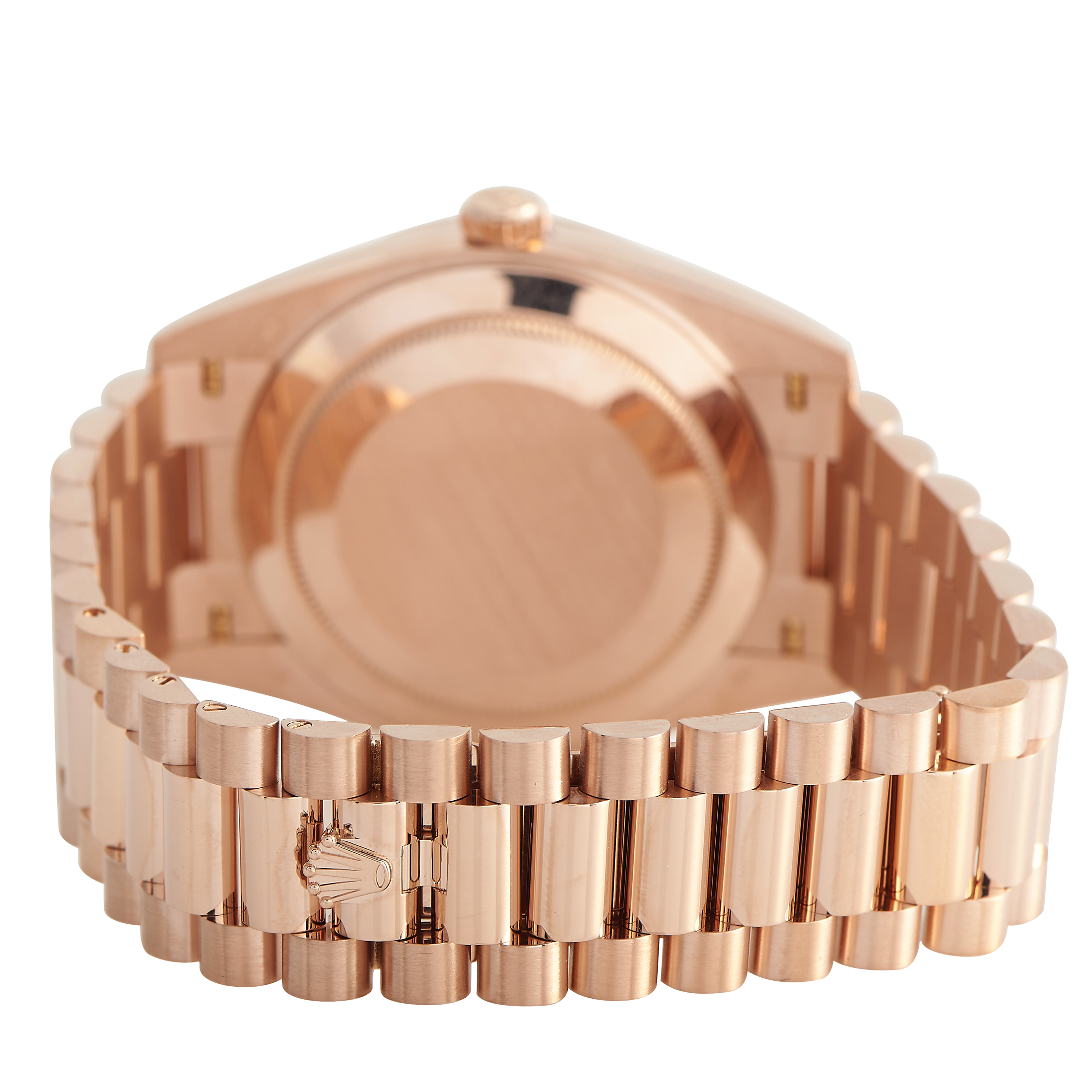 Rolex Day-Date 40 Chocolate Diamond Dial Watch 228235