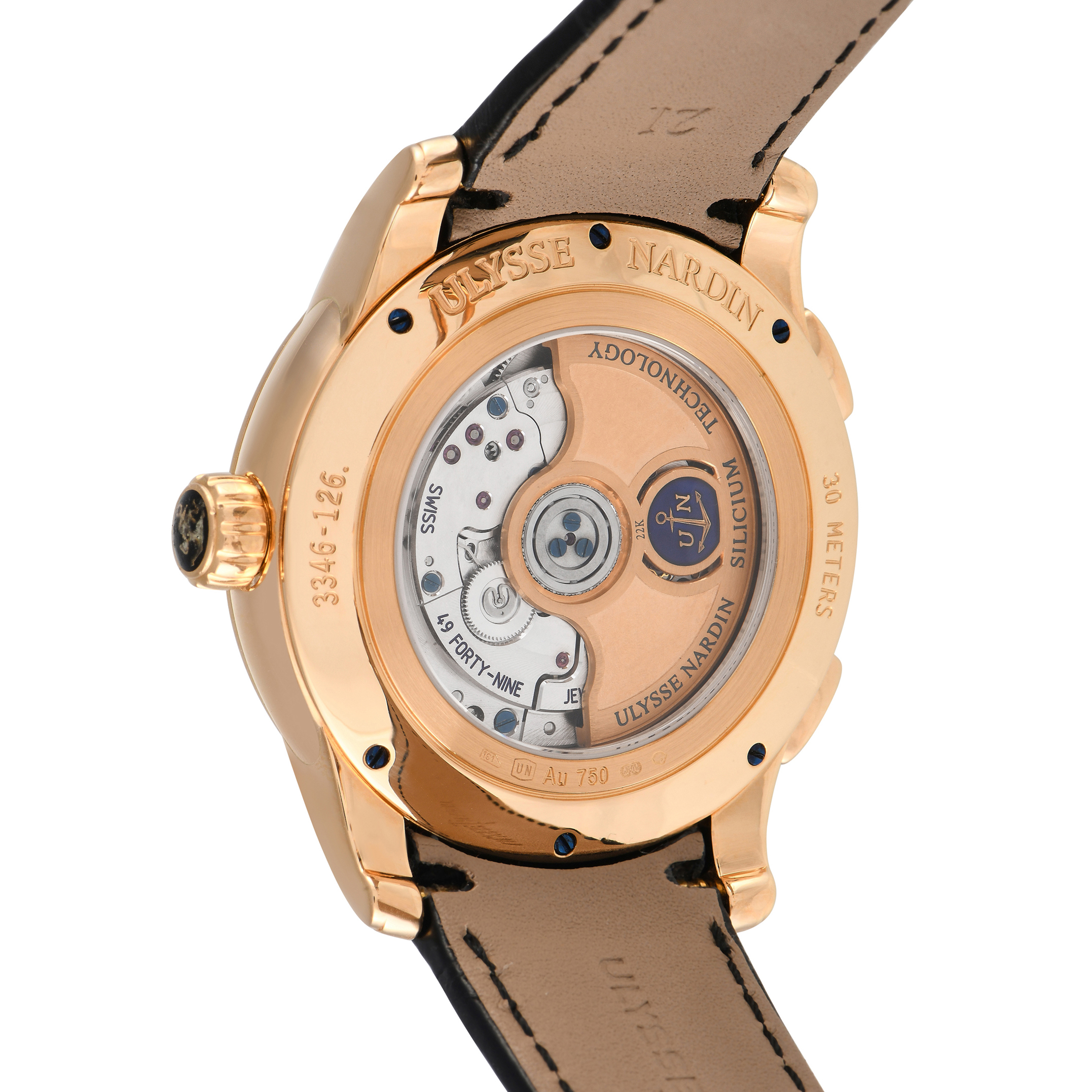 Ulysse Nardin Dual Time Manufacture Watch 3346-126/92