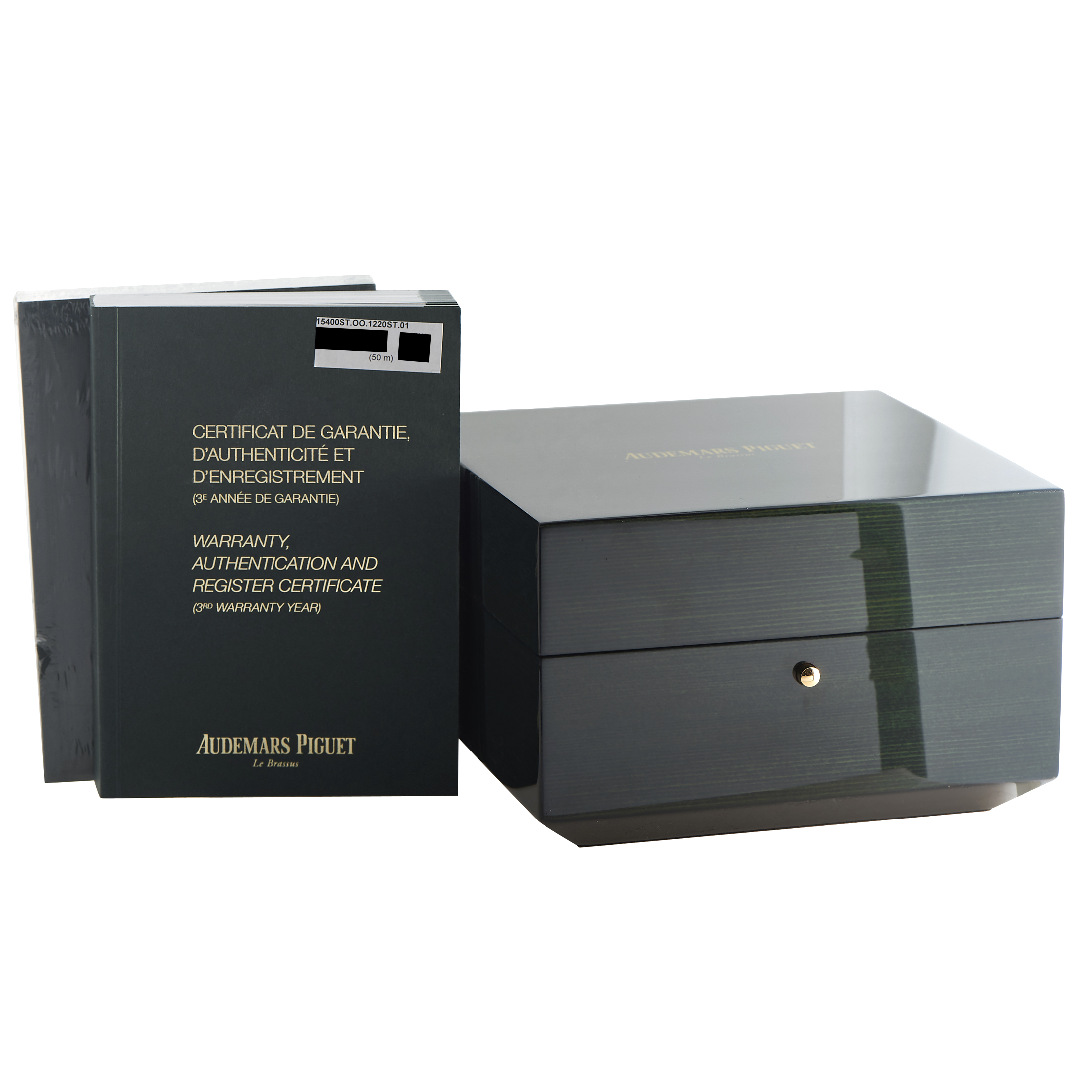 Audemars Piguet Royal Oak Black Dial Watch 15400ST.OO.1220ST.01