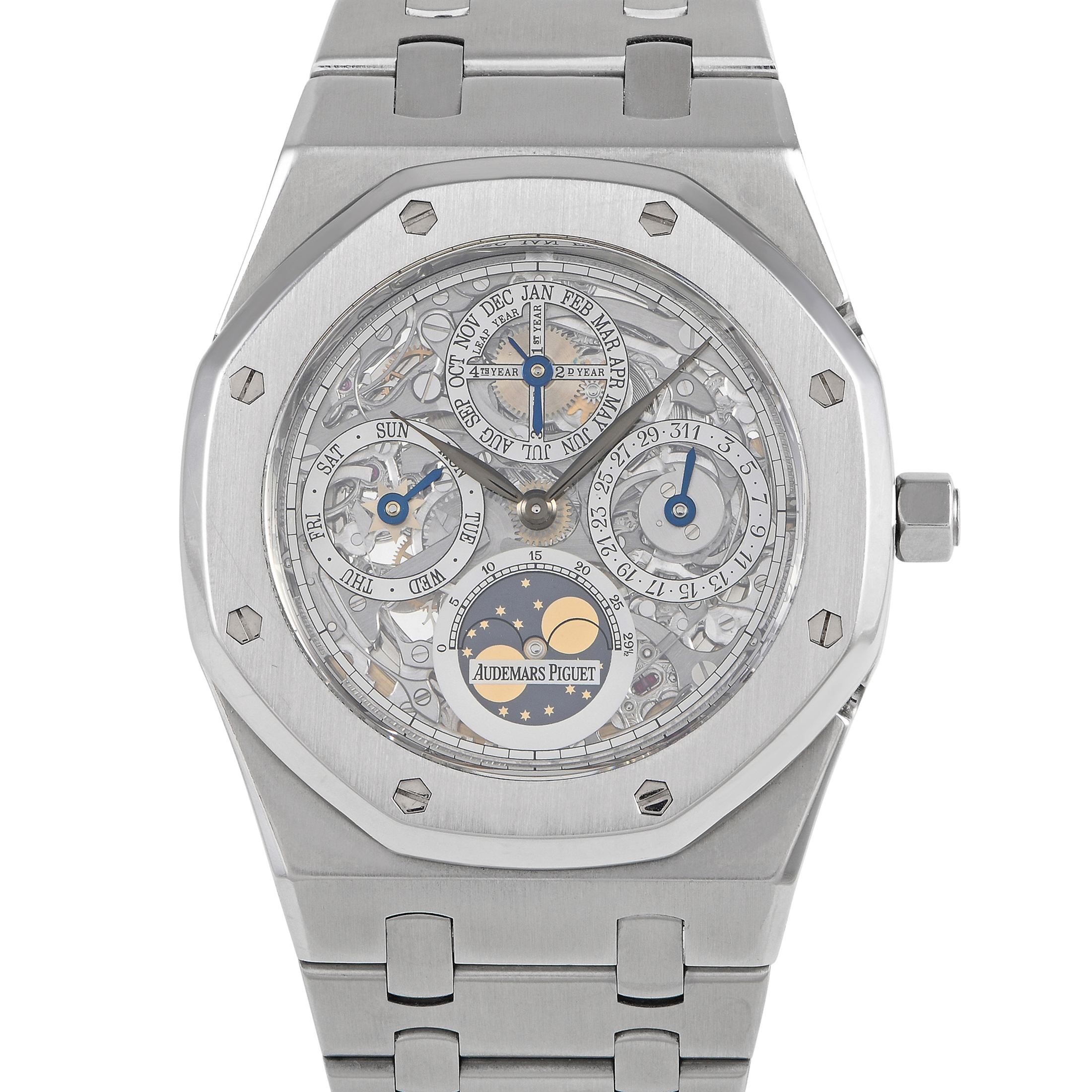 Audemars Piguet Royal Oak Perpetual Calendar Skeleton Watch 25829ST.OO.0944ST.01