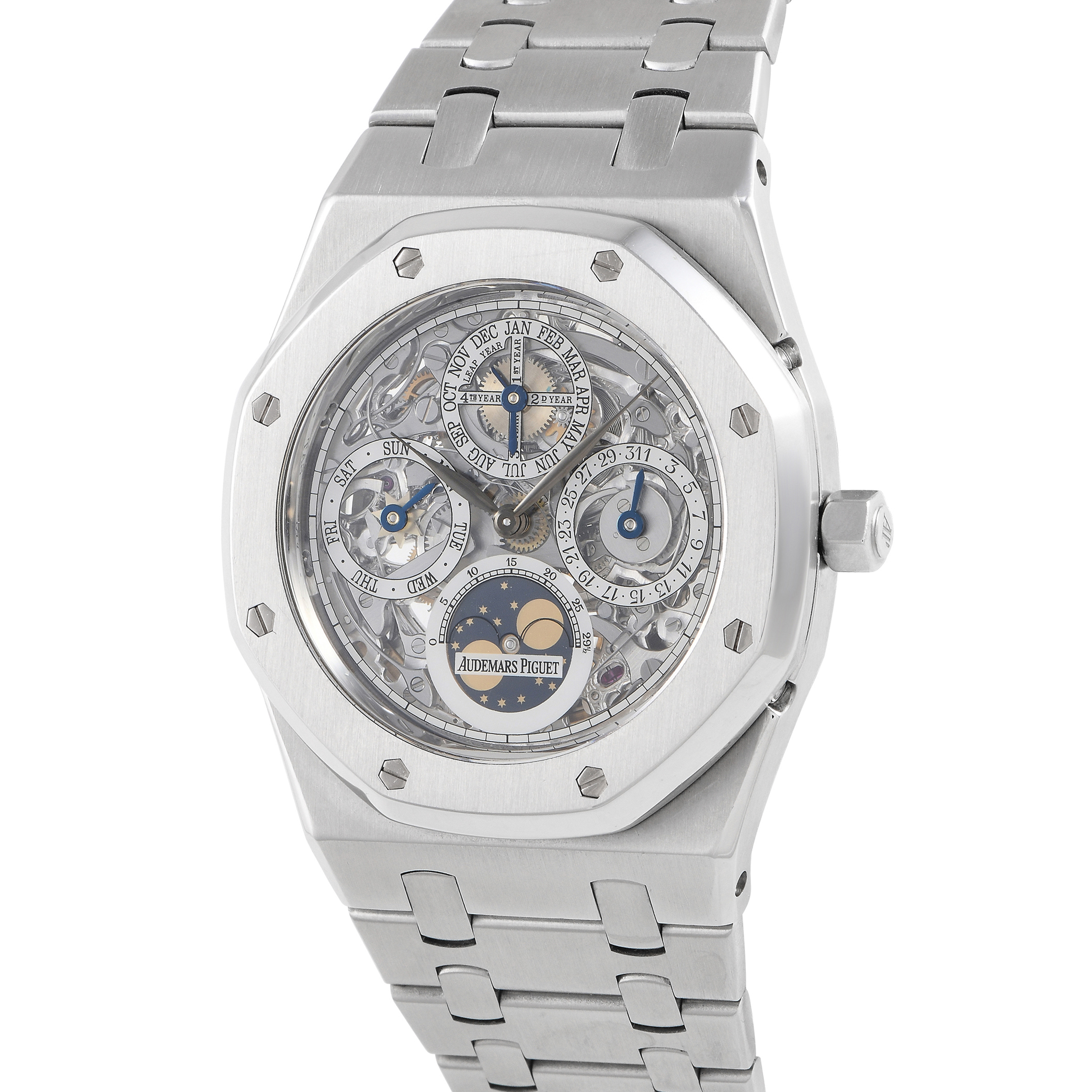 Audemars Piguet Royal Oak Perpetual Calendar Skeleton Watch 25829ST.OO.0944ST.01