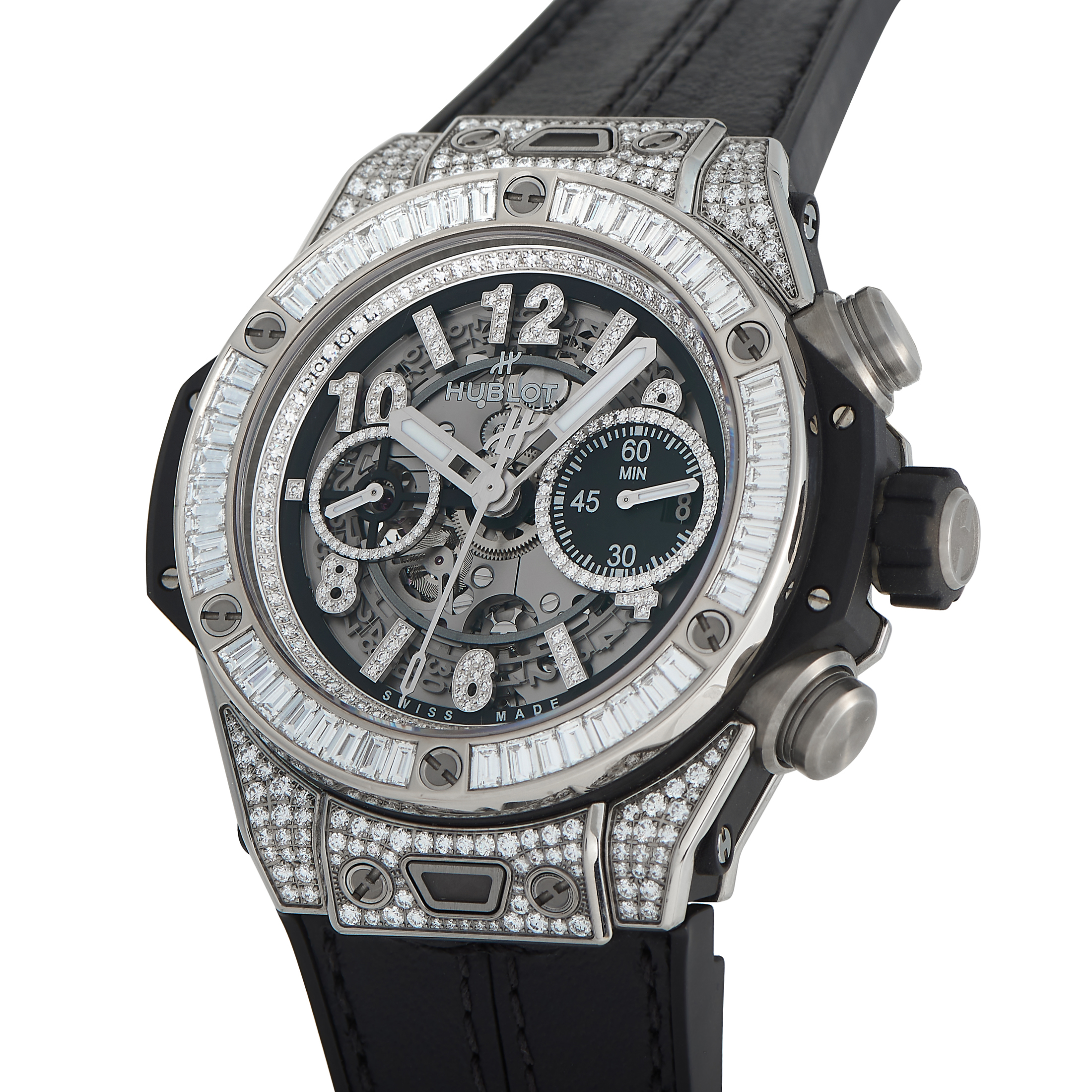 Hublot Big Bang Unico Titanium Diamond Watch 421.NX1170.RX.0904