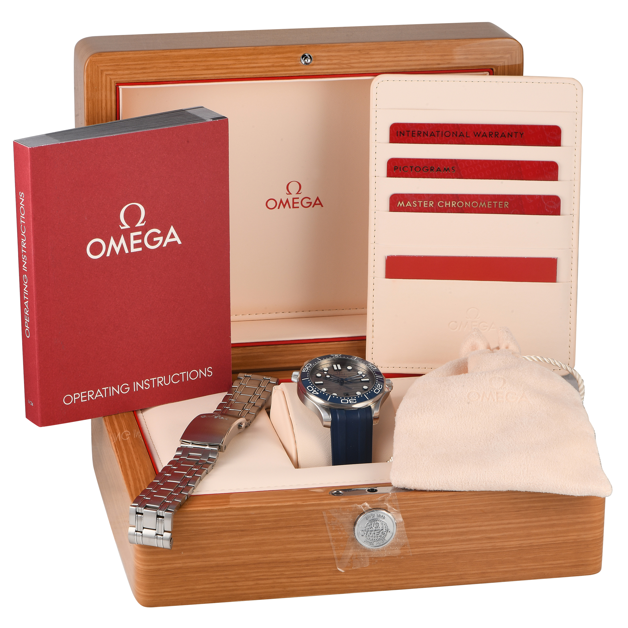 Omega Seamaster Diver 300M Master Chronometer Watch 210.30.42.20.06.001 21030422006001