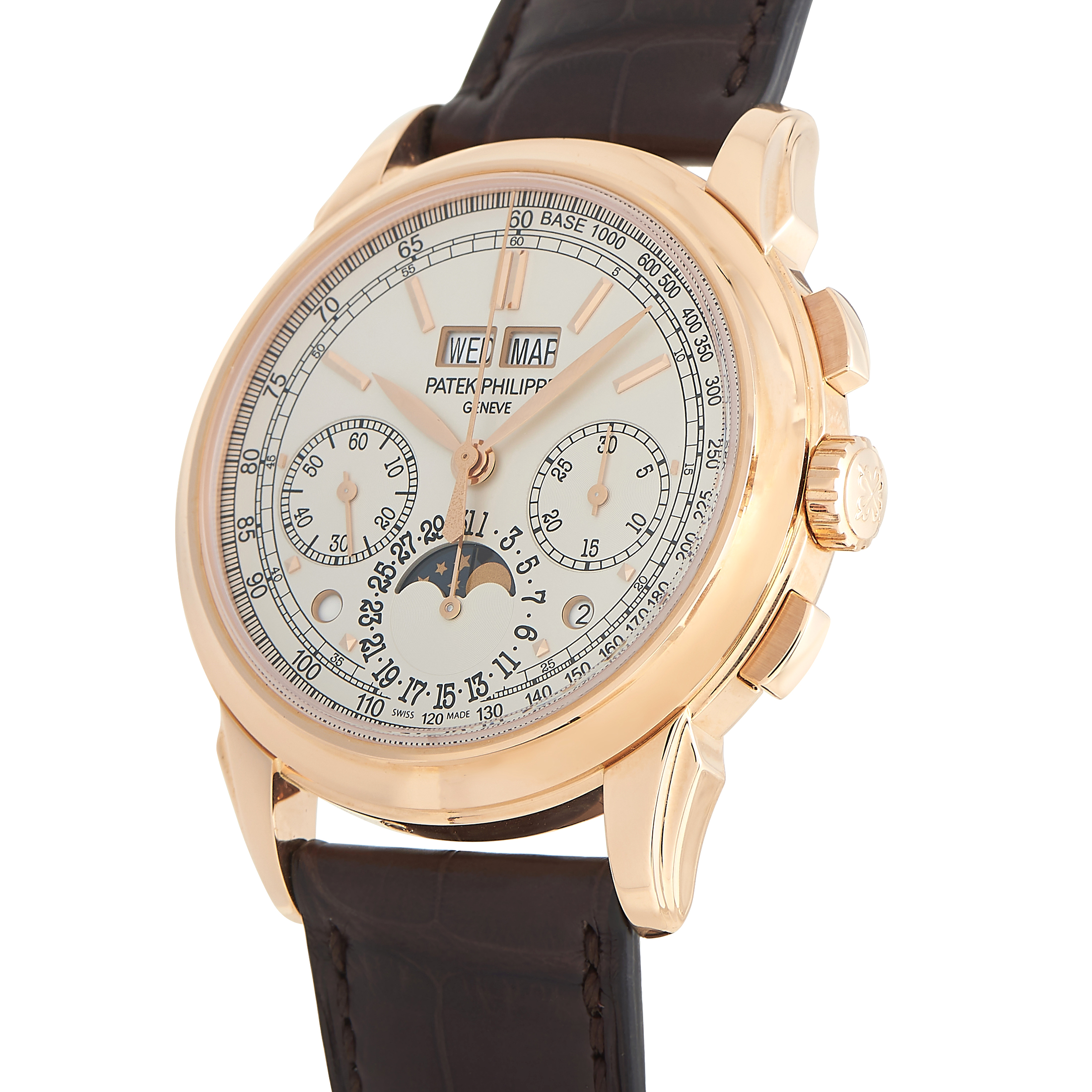 Patek Philippe Grand Complications Perpetual Calendar Chronograph Rose Gold Watch 5270R-001