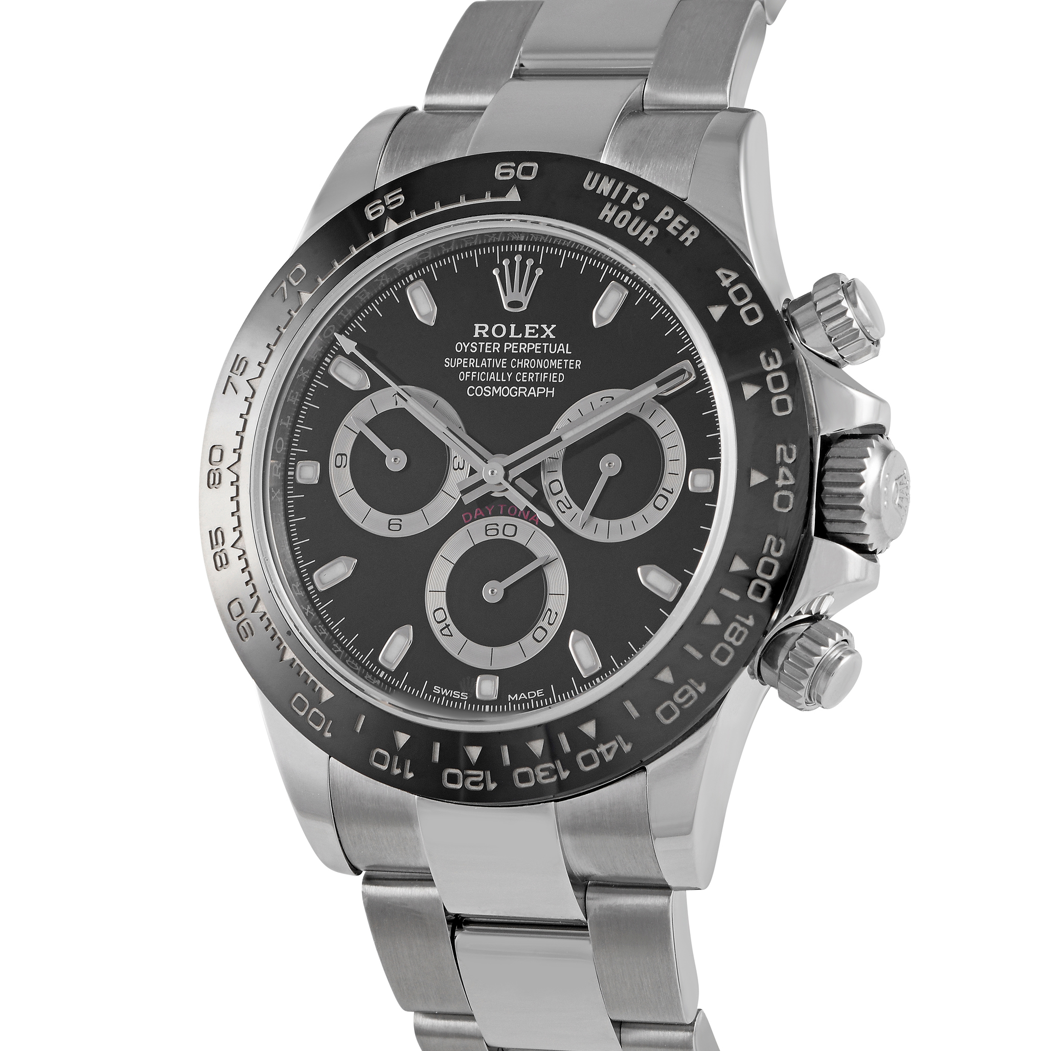 Rolex Daytona Black Dial Watch 116500LN-0002