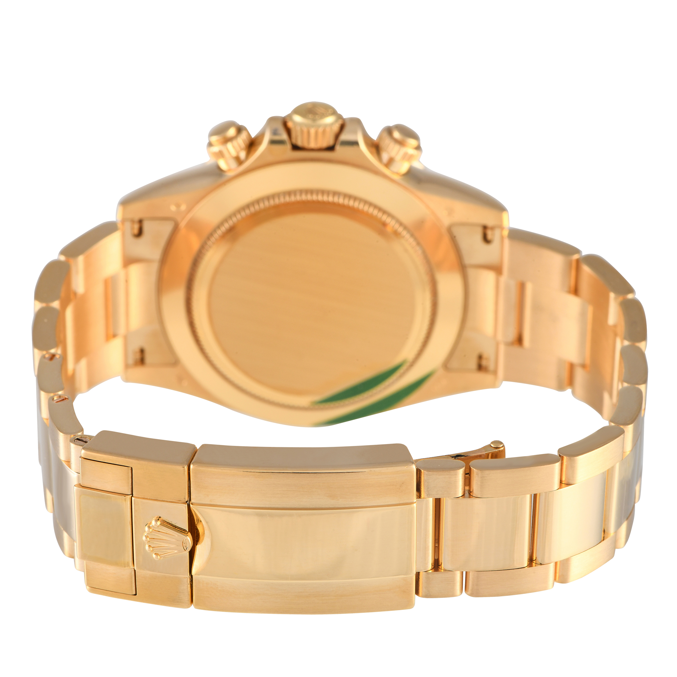 Rolex Daytona Yellow Gold Black Dial Watch 116508