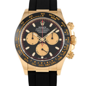 Rolex Daytona Yellow Gold Black Dial Watch 116518LN
