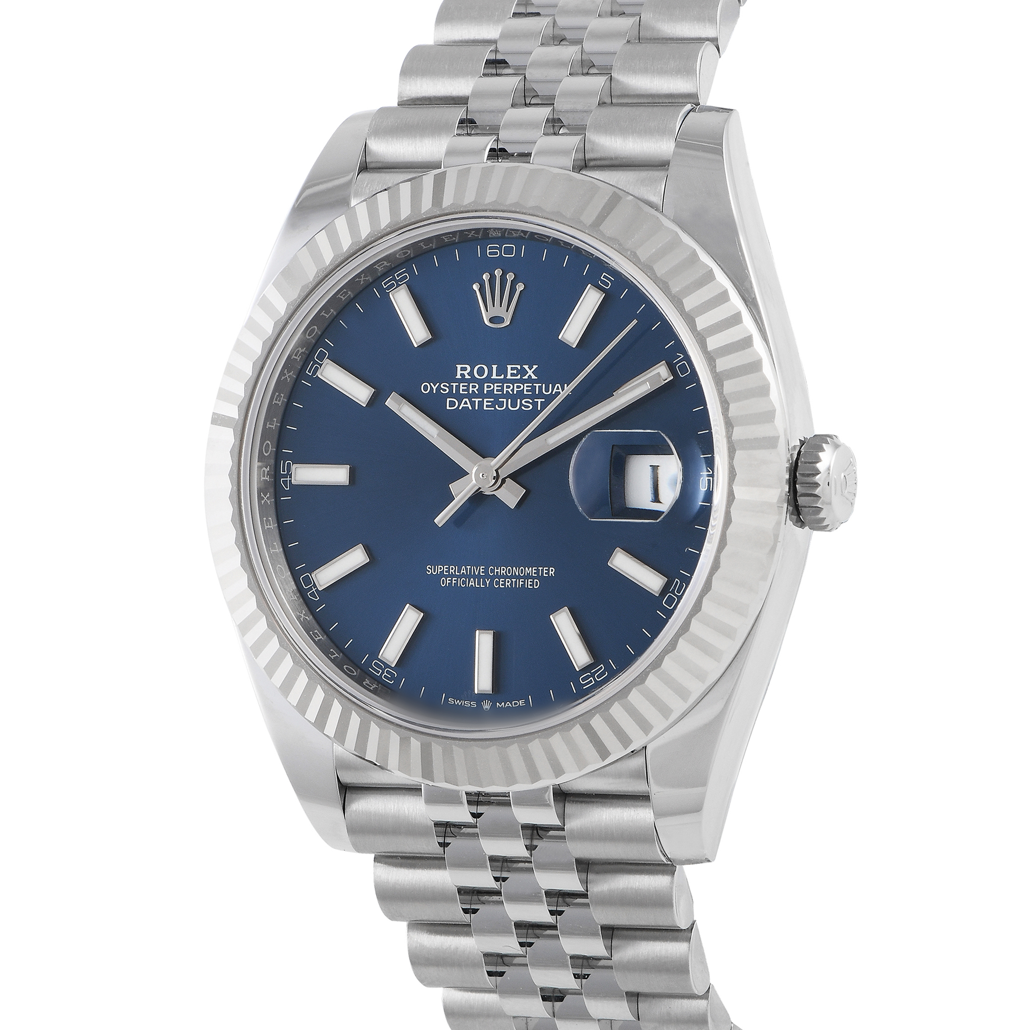 Rolex Datejust 41 Blue Dial Watch 126334