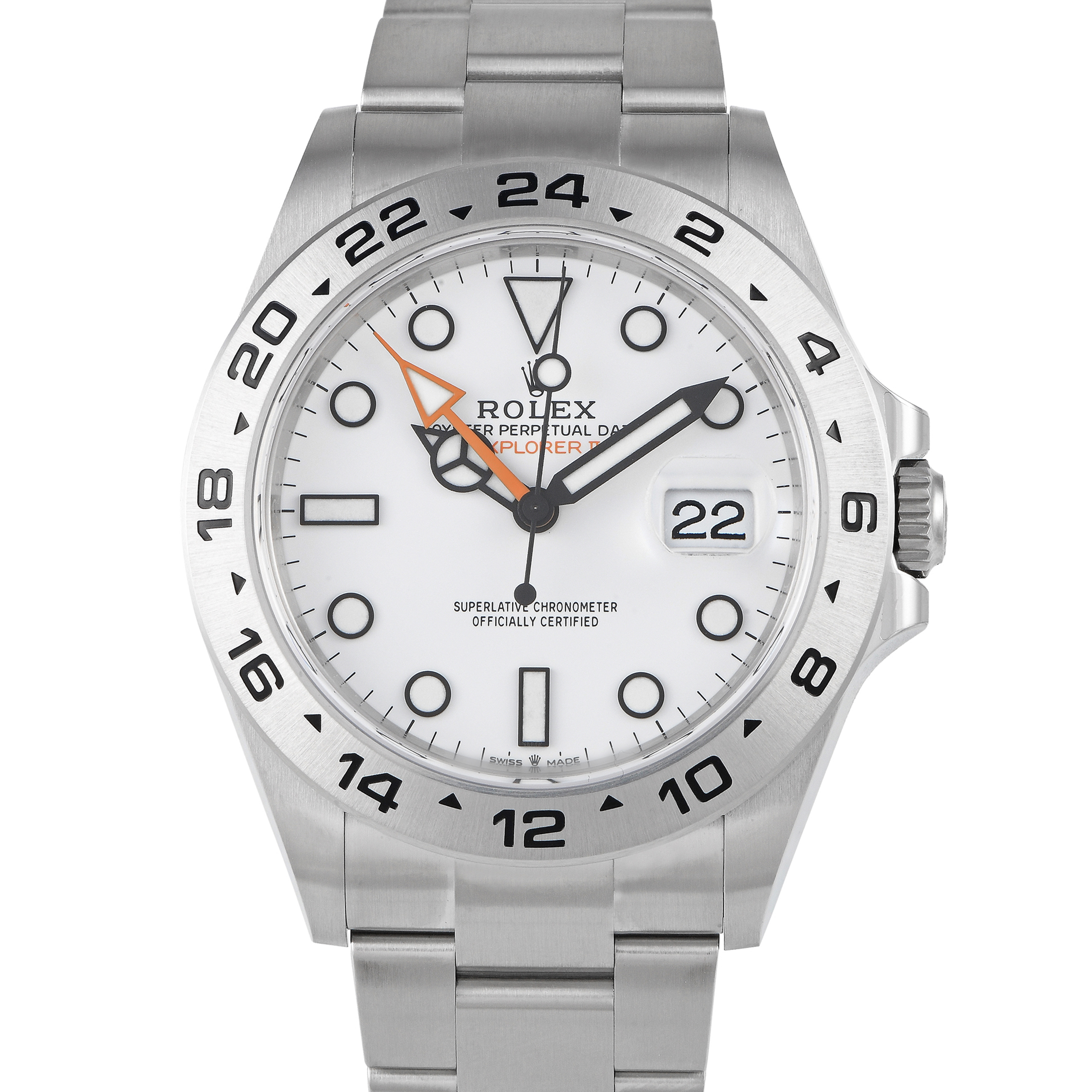 Rolex Explorer II White Dial Watch 226570