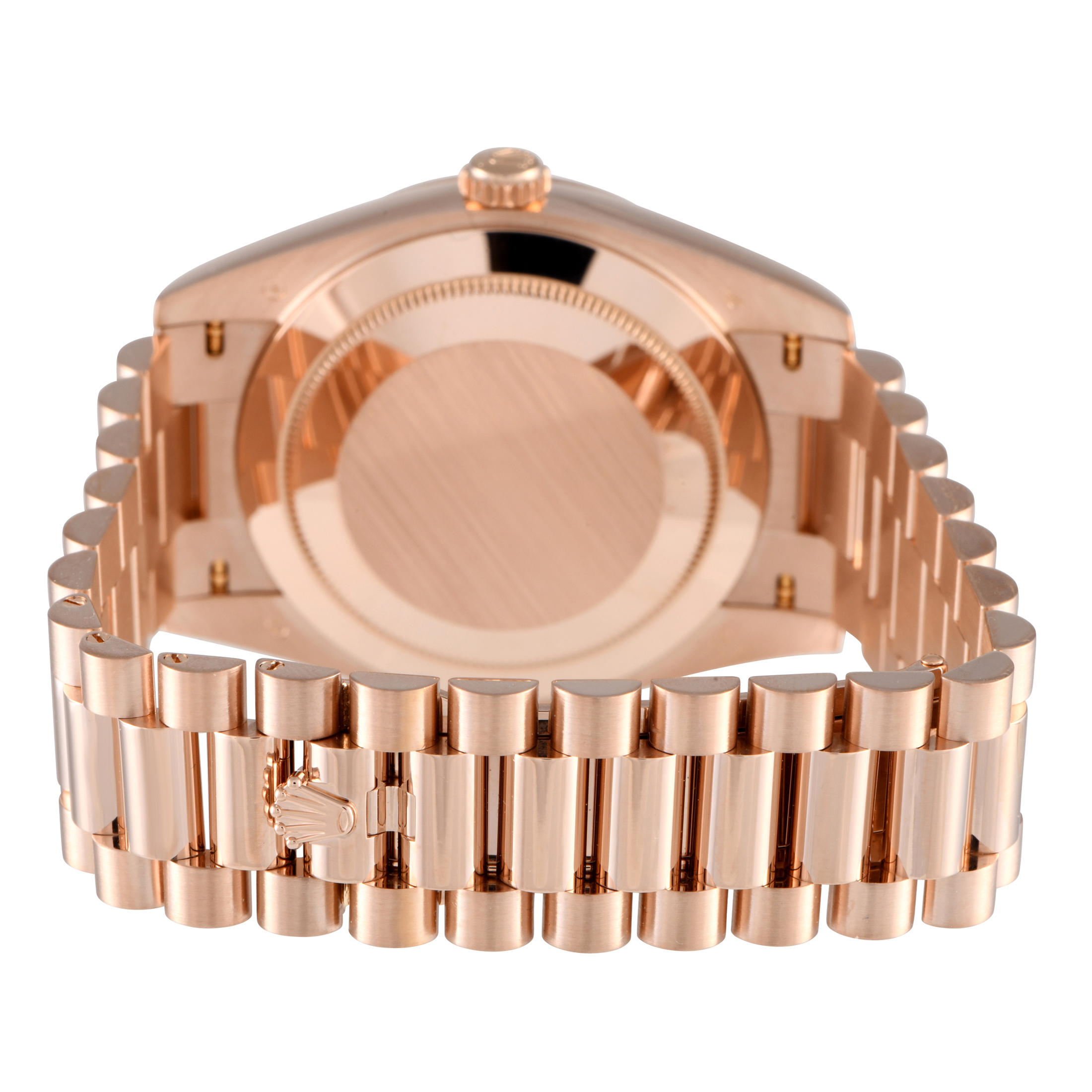 Rolex Day-Date 40 Green Dial Everose Gold Watch 228235