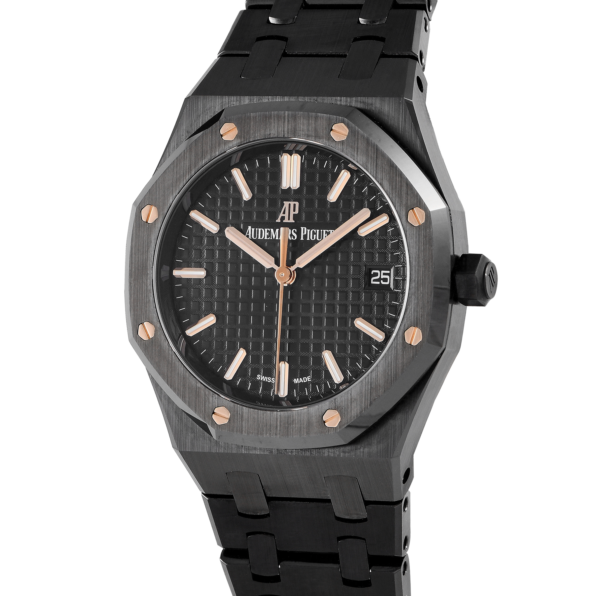 Audemars Piguet Royal Oak Black Ceramic Watch 77350CE.OO.1266CE.01