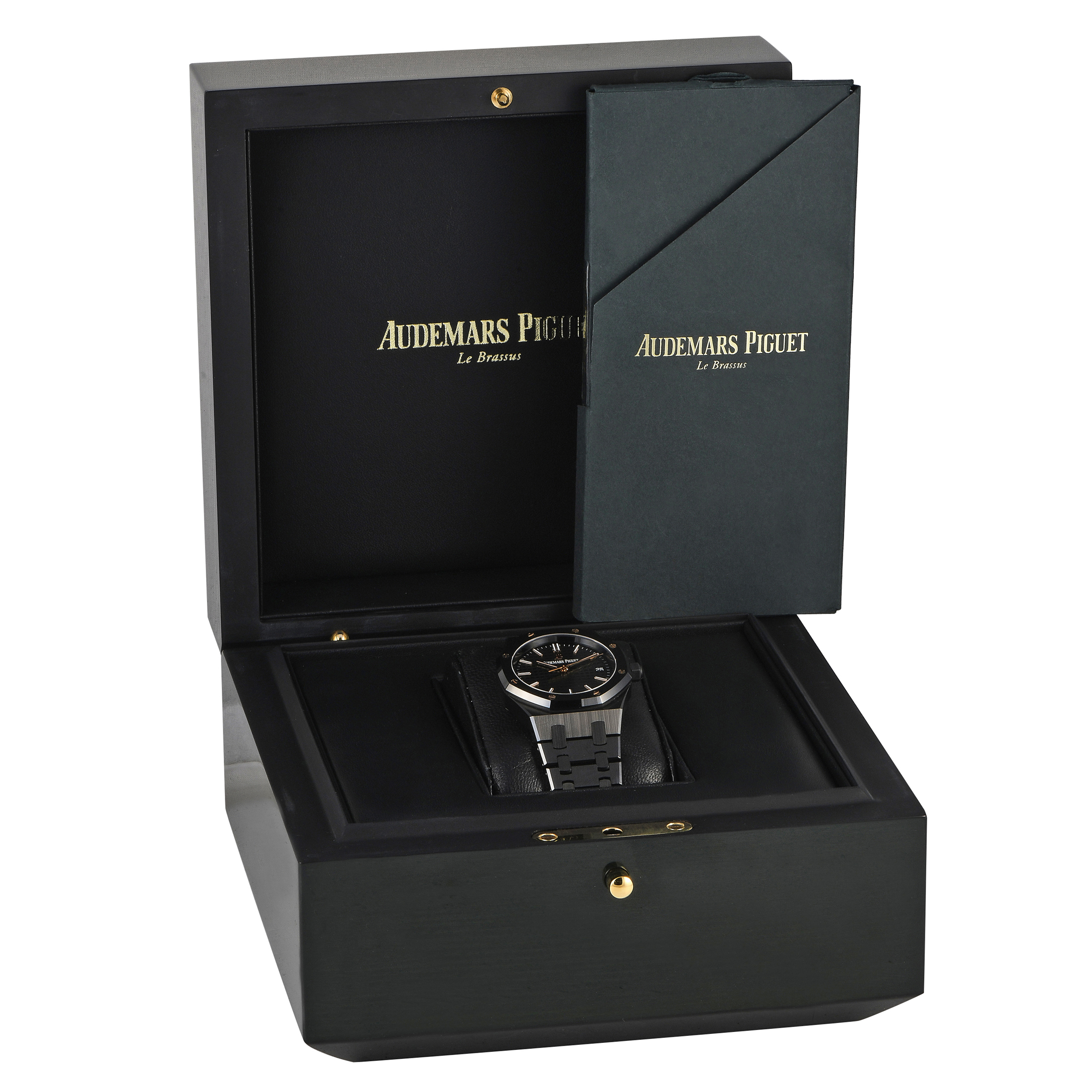 Audemars Piguet Royal Oak Black Ceramic Watch 77350CE.OO.1266CE.01