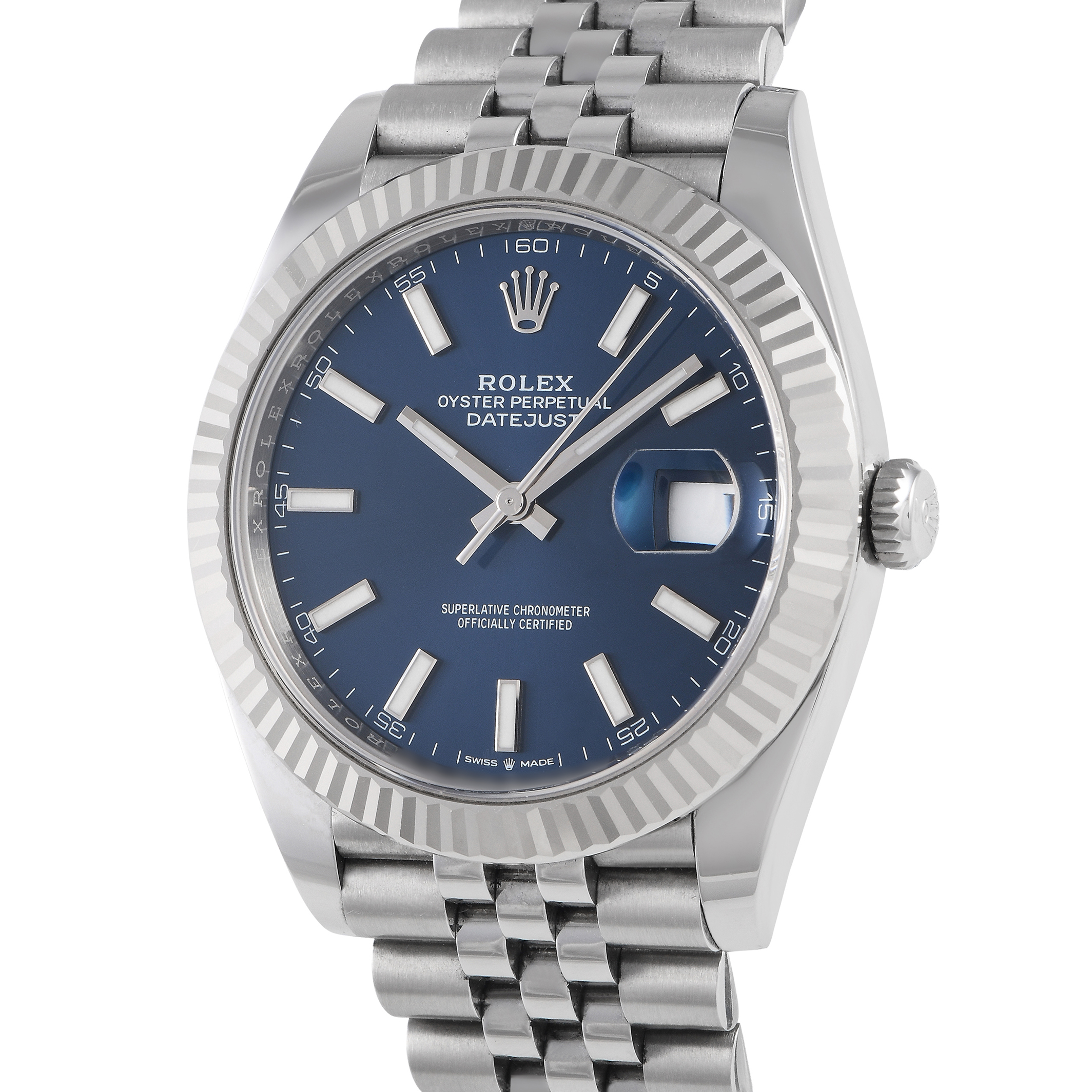 Rolex Datejust 41 Blue Dial Watch 126334