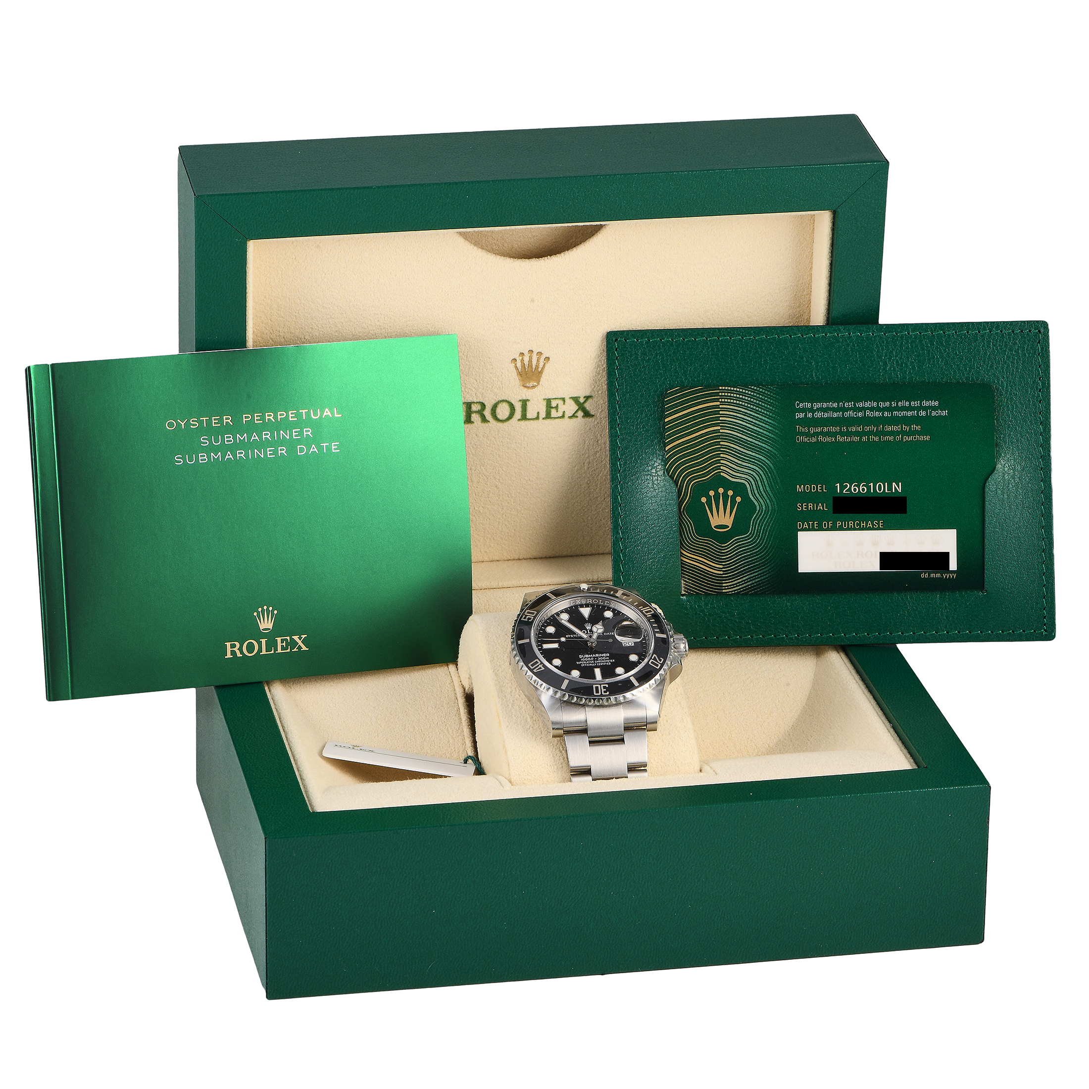 Rolex Submariner Date Watch 126610LN