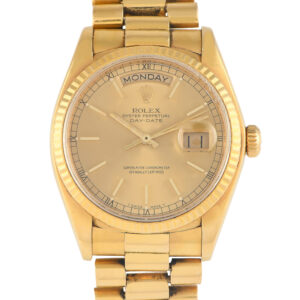Rolex Day-Date 36 Champagne Dial Watch 18038