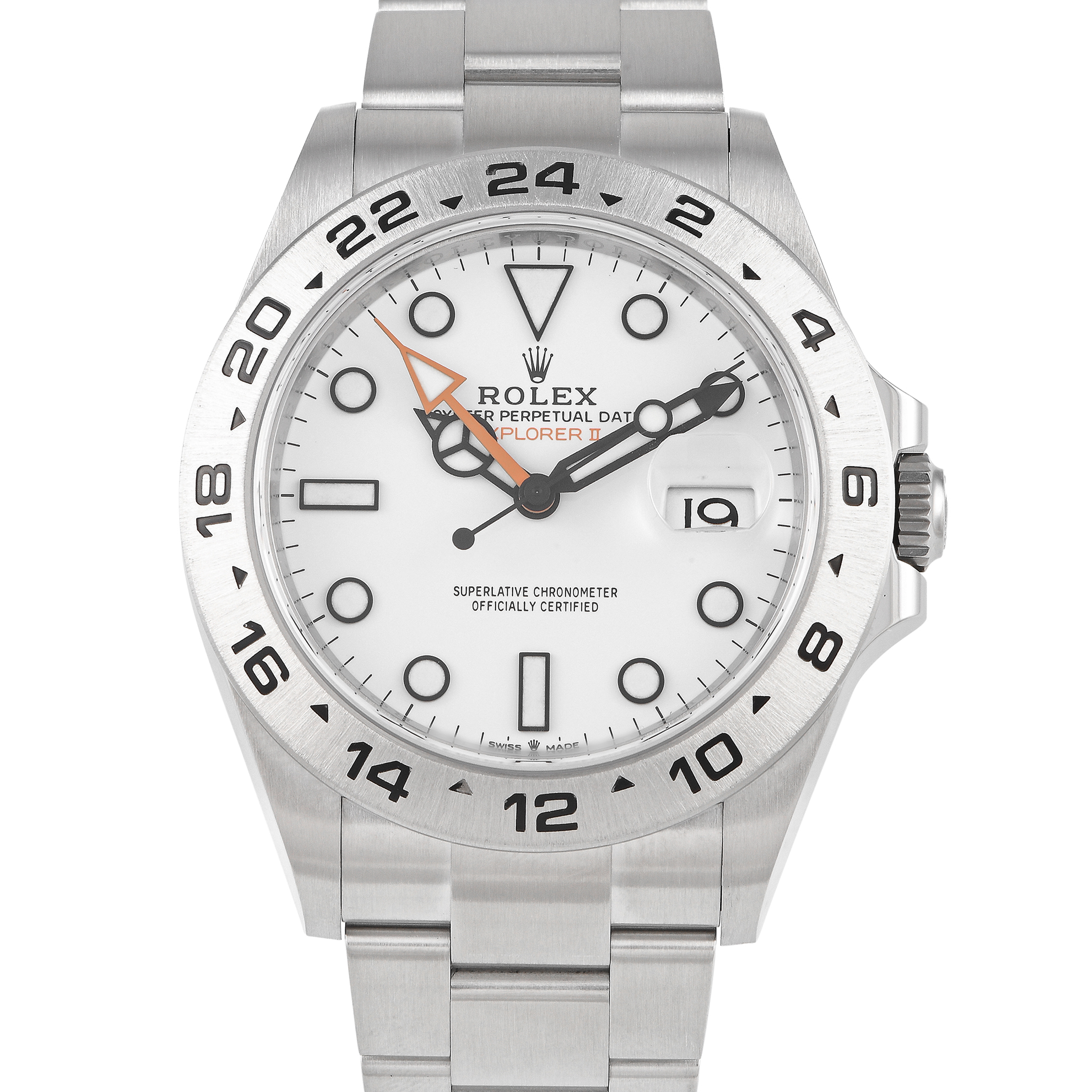 Rolex Explorer II White Dial Watch 226570