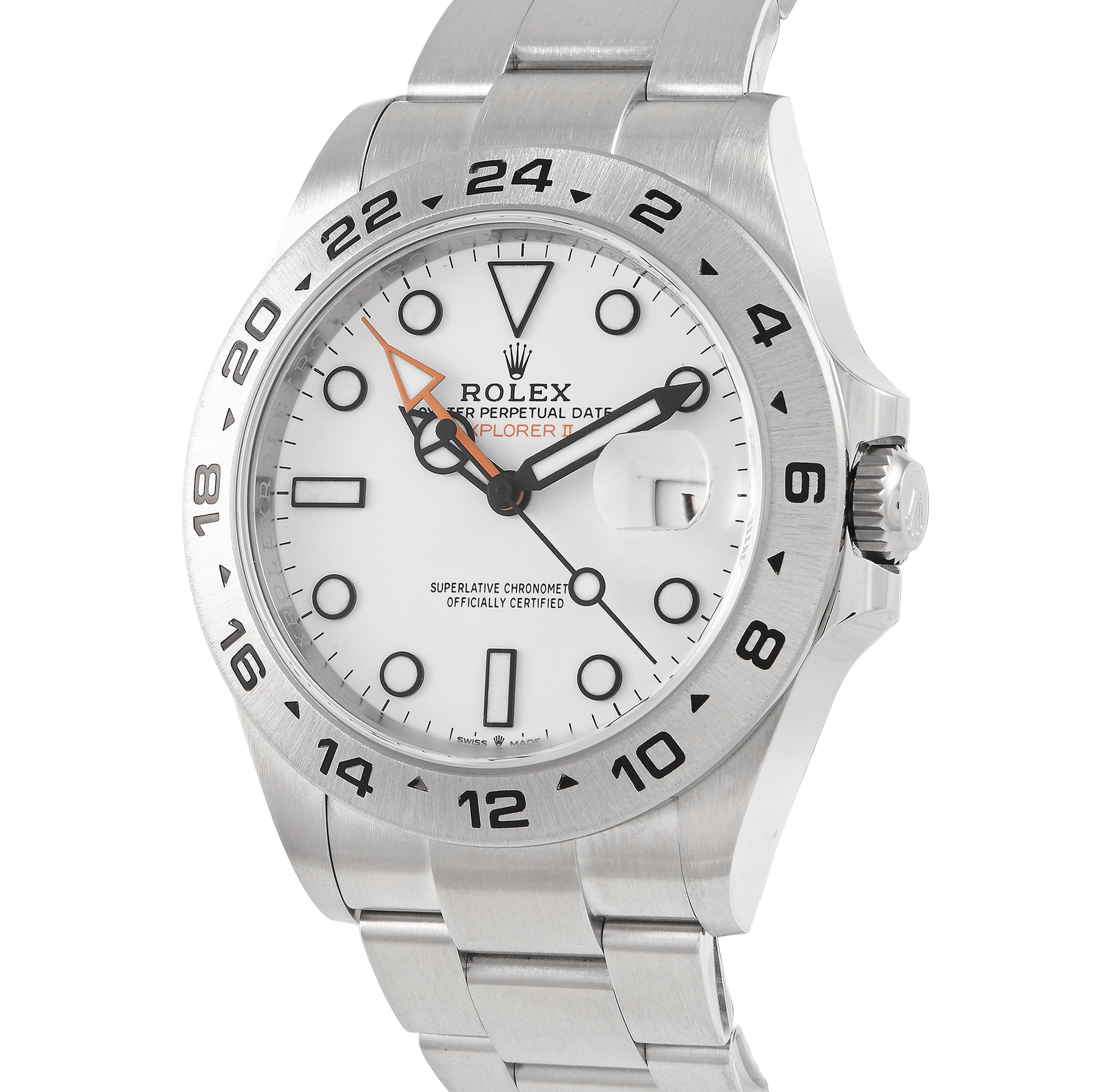 Rolex Explorer II White Dial Watch 226570