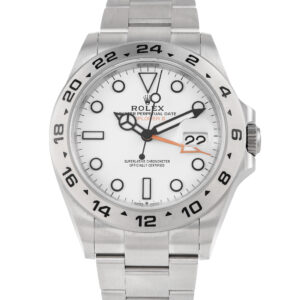 Rolex Explorer II White Dial Watch 226570