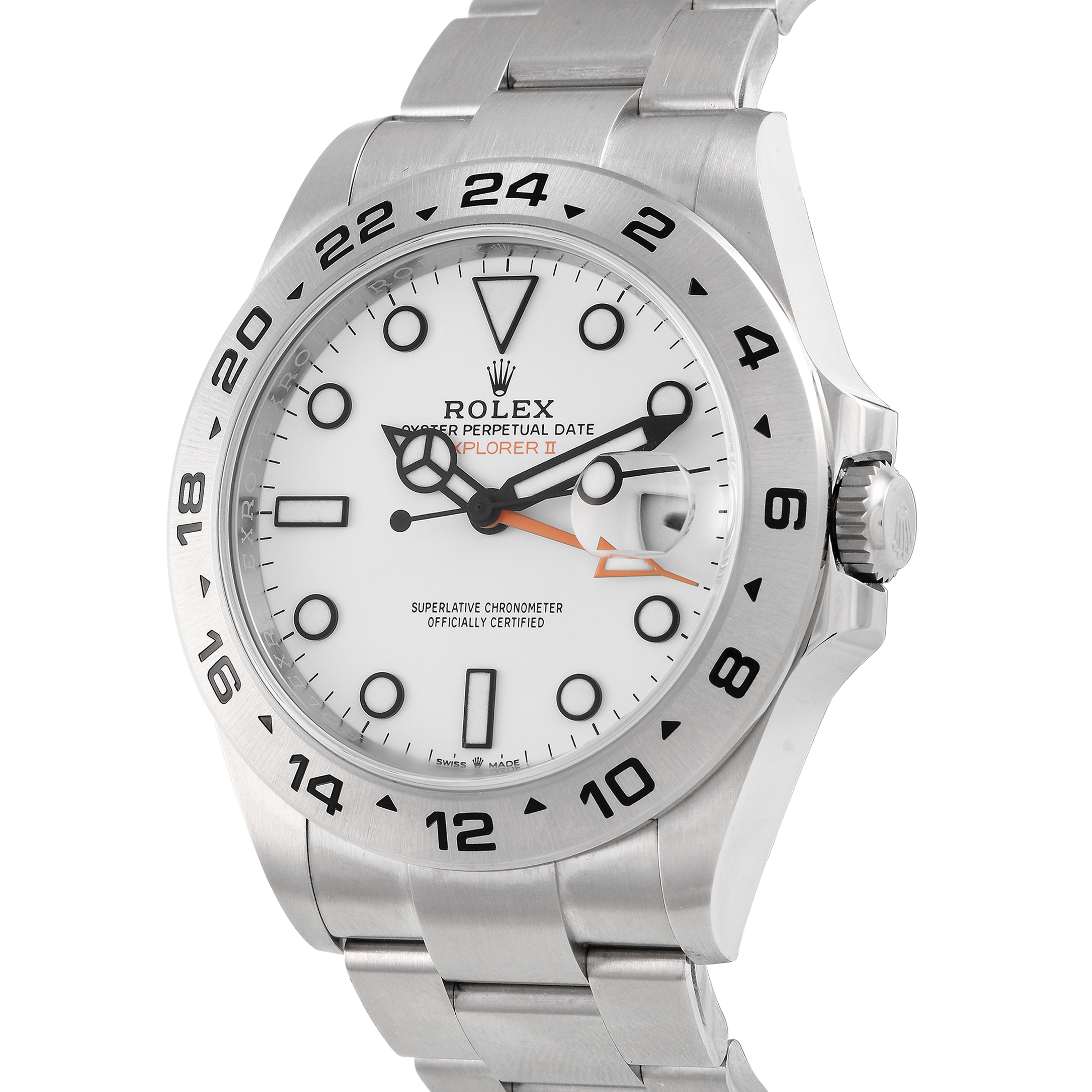 Rolex Explorer II White Dial Watch 226570