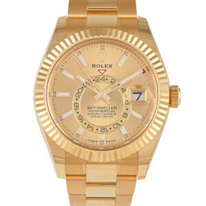 Rolex Sky-Dweller Yellow Gold Watch 336938