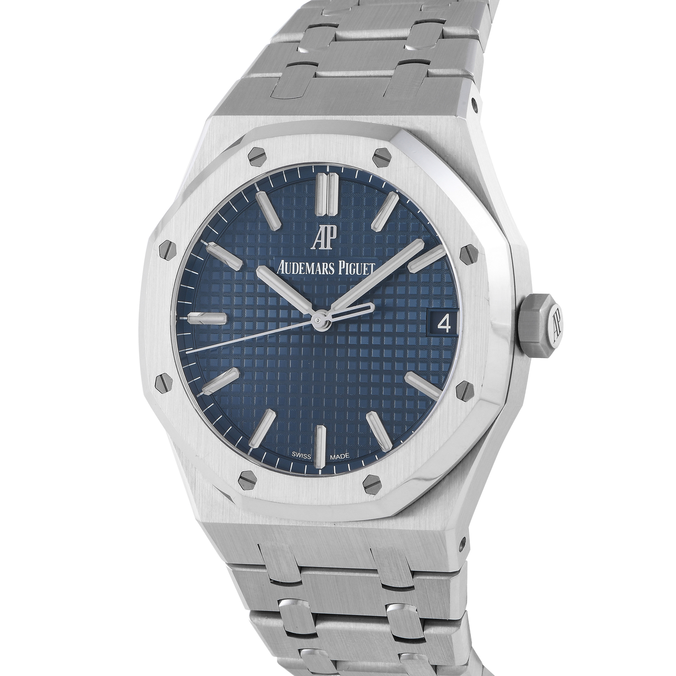 Audemars Piguet Royal Oak Blue Dial Watch 15500ST.OO.1220ST.01